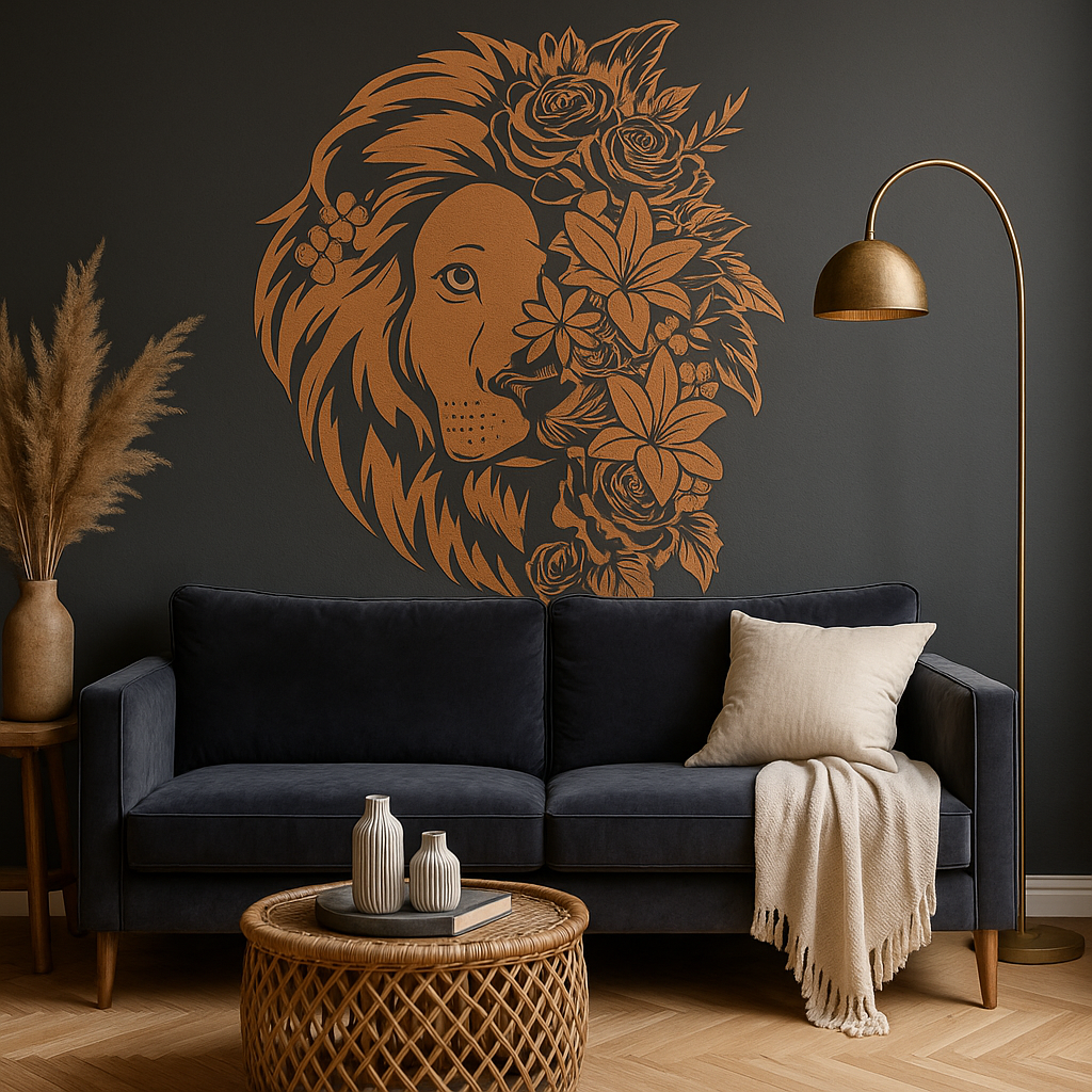 Floral Lion - FA007