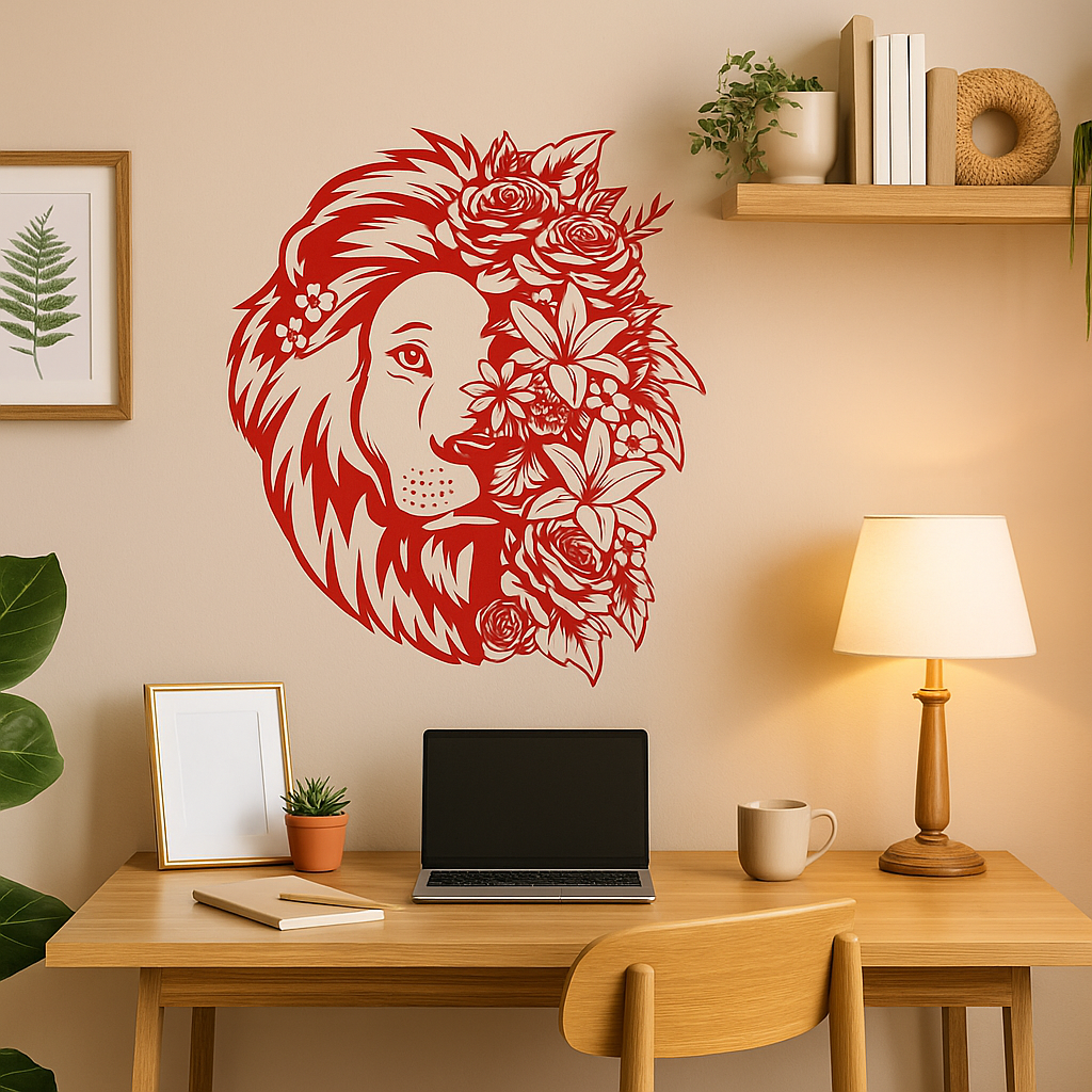 Floral Lion - FA007