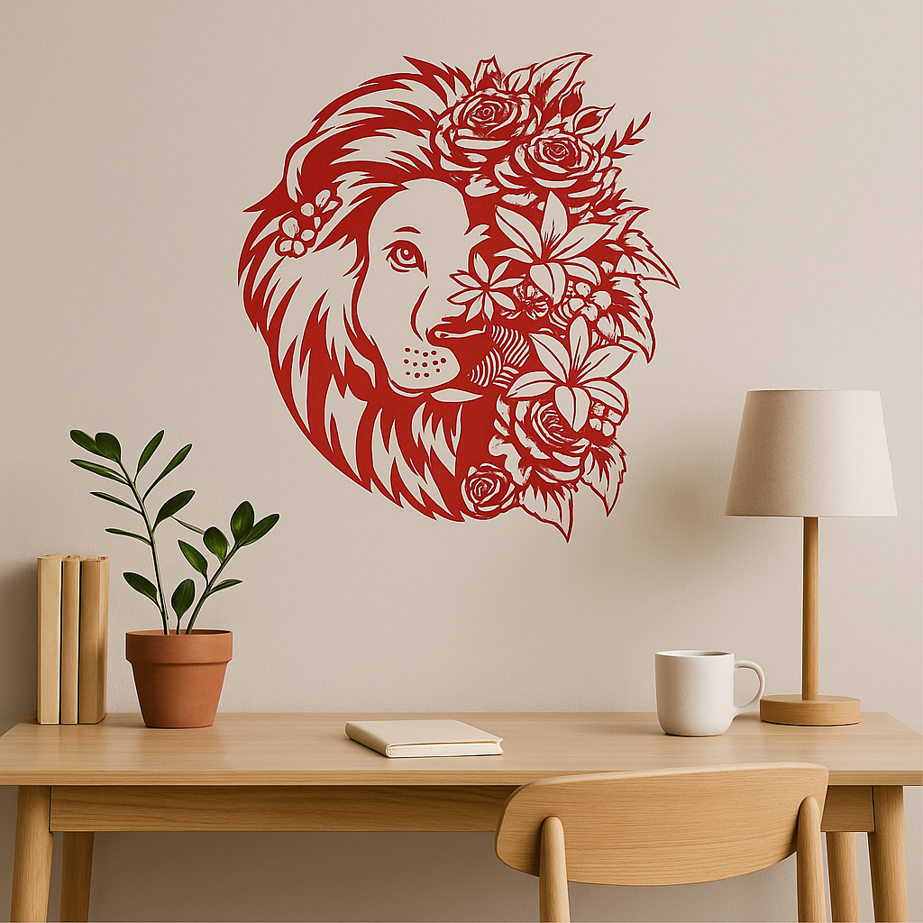 Floral Lion - FA007