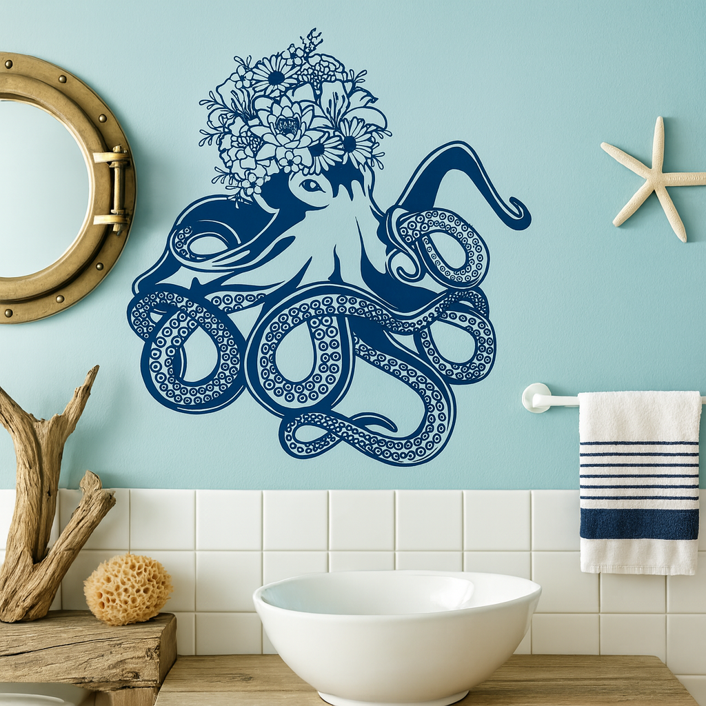 Floral Octopus - FA008