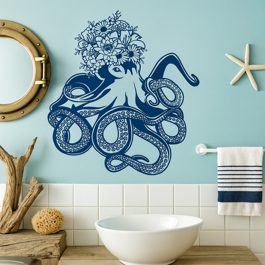 Floral Octopus - FA008