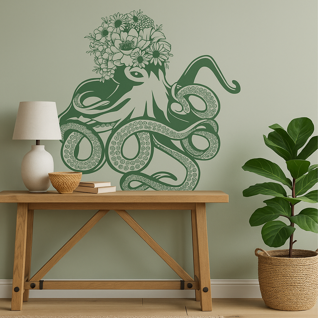 Floral Octopus - FA008