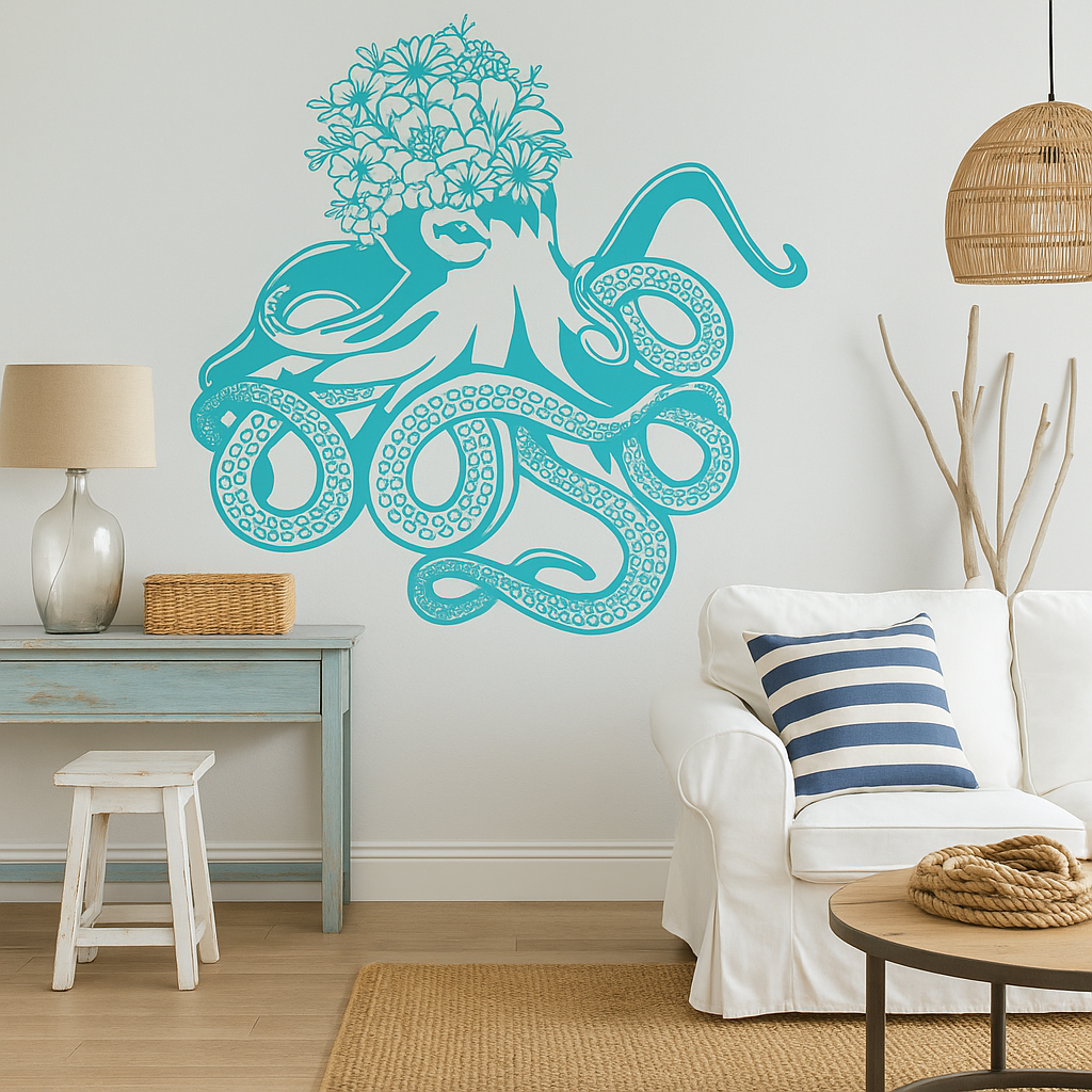 Floral Octopus - FA008