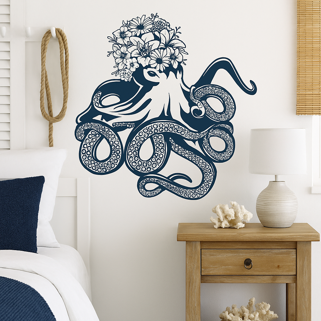 Floral Octopus - FA008