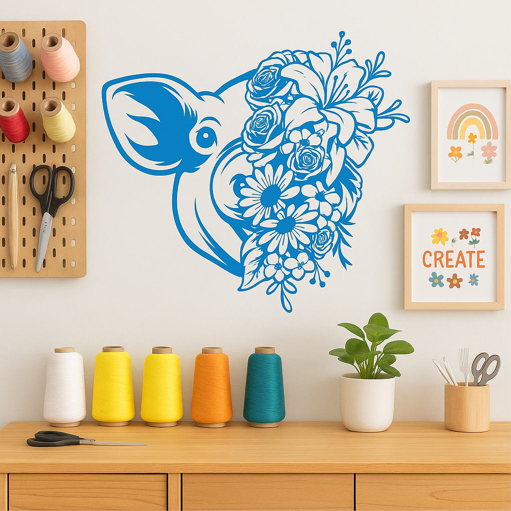 Floral Pig - FA0010