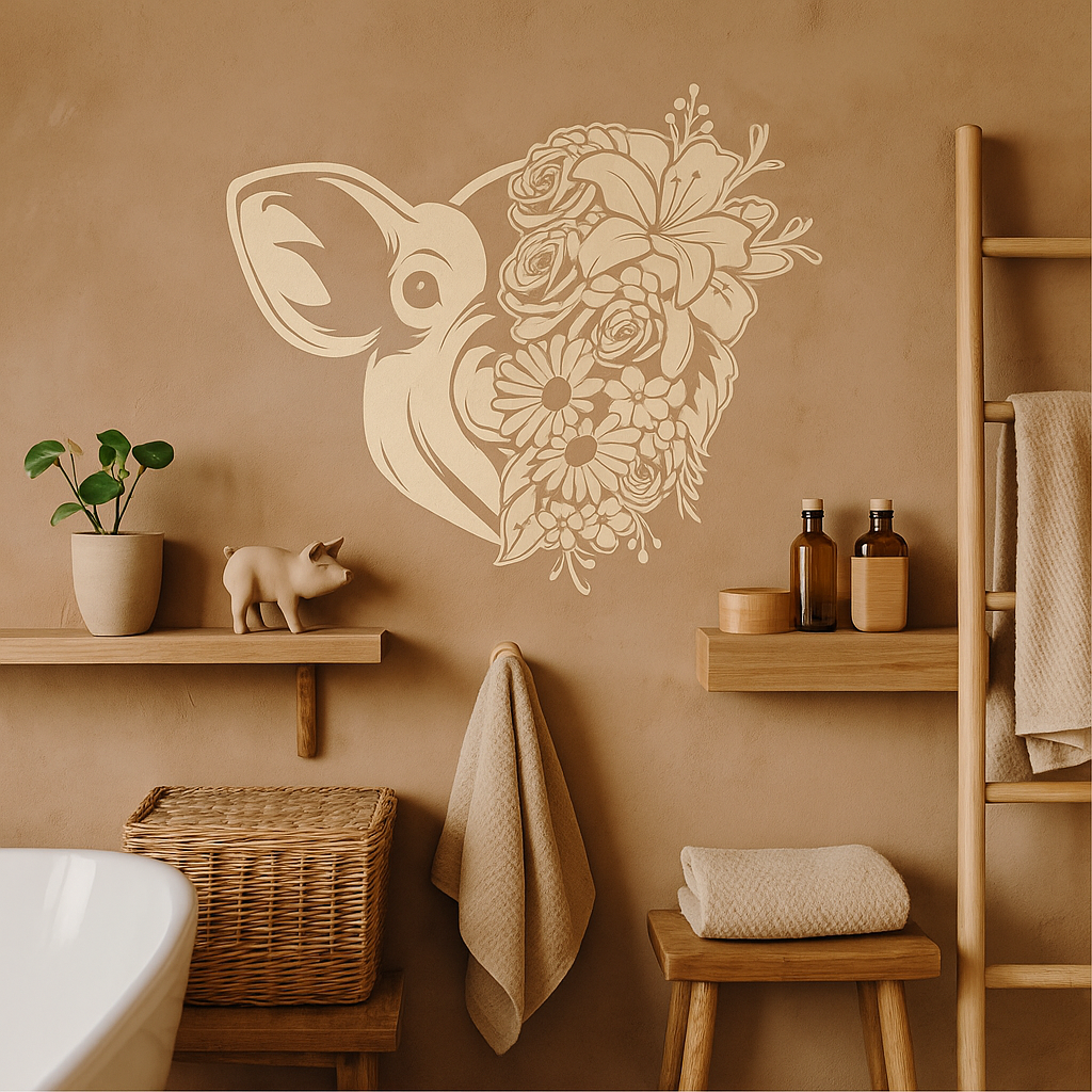 Floral Pig - FA0010