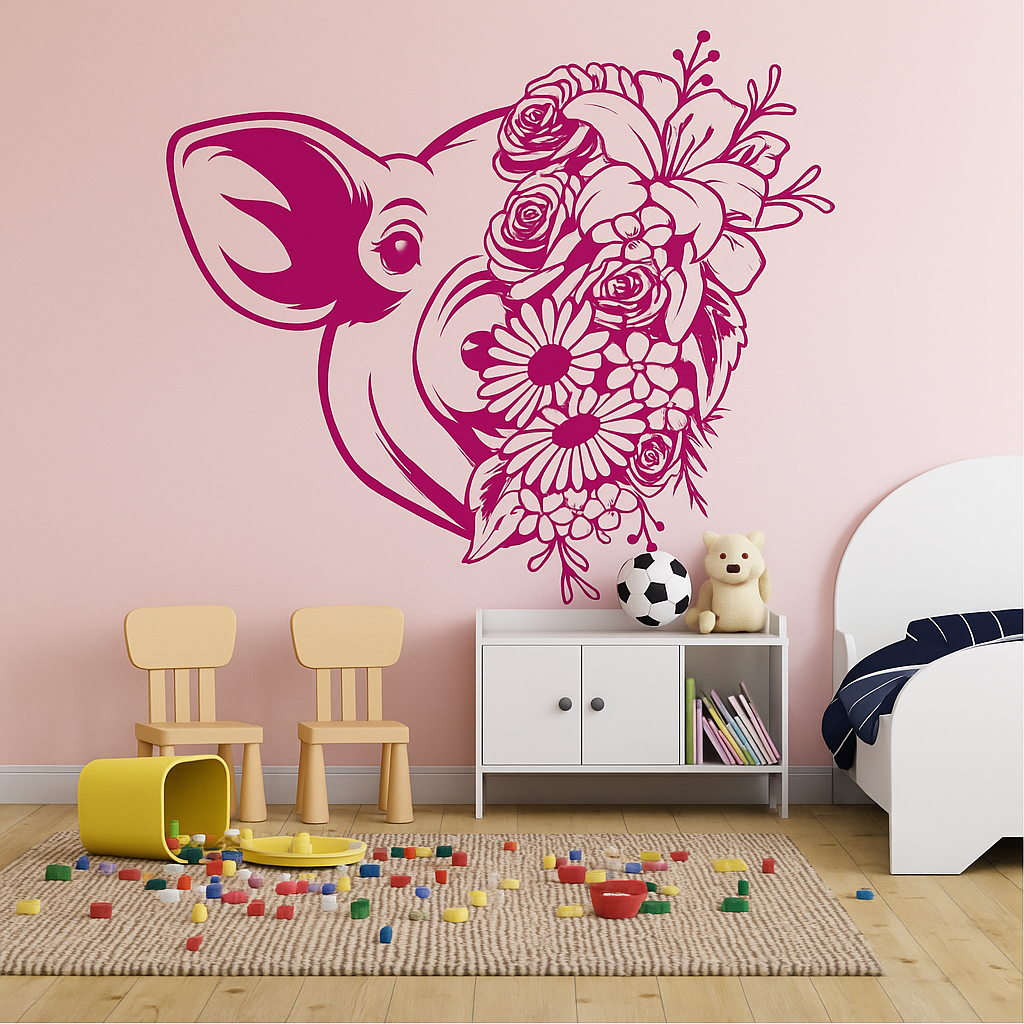 Floral Pig - FA0010