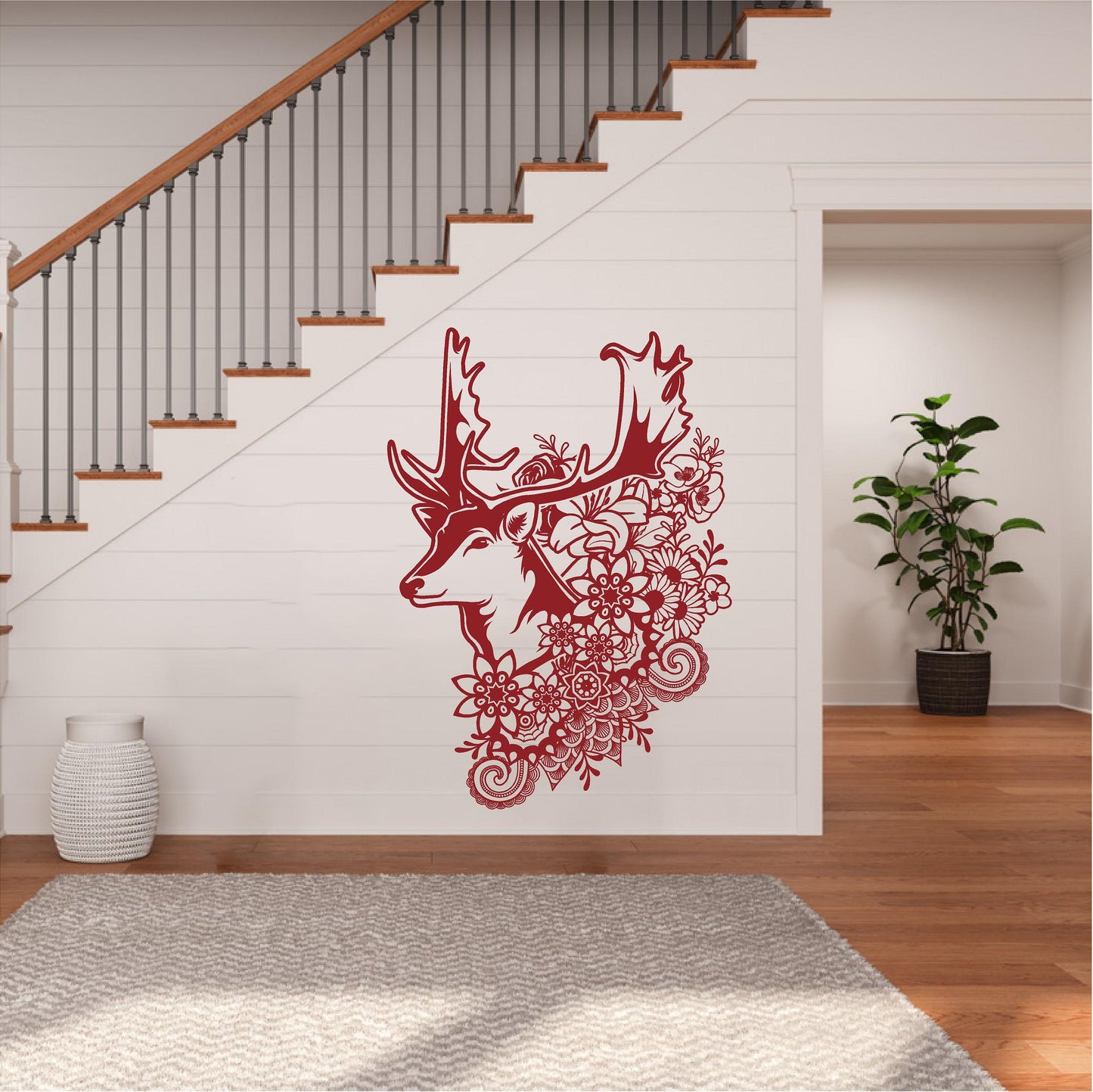 Floral Stag - FA0011