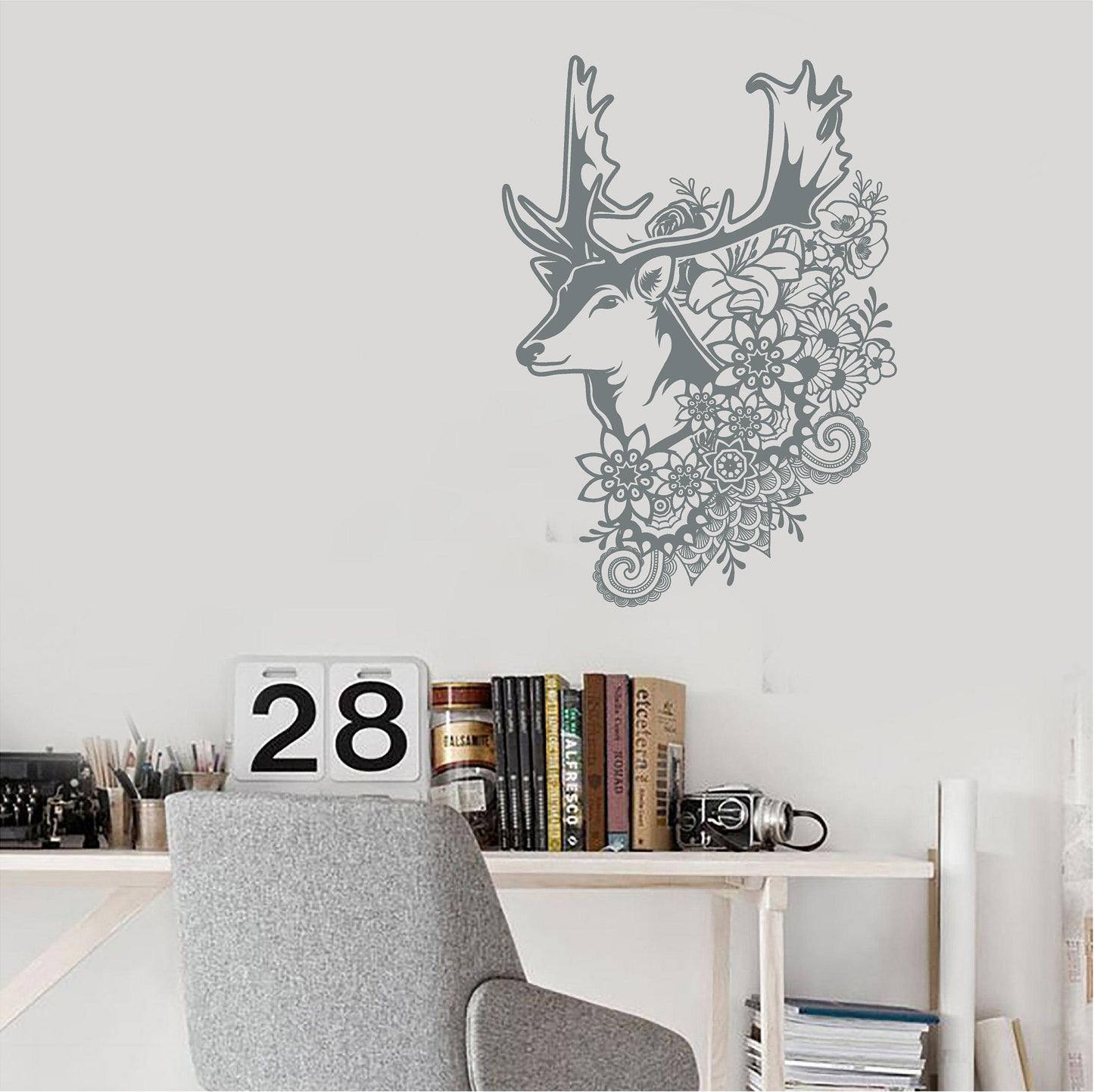 Floral Stag - FA0011