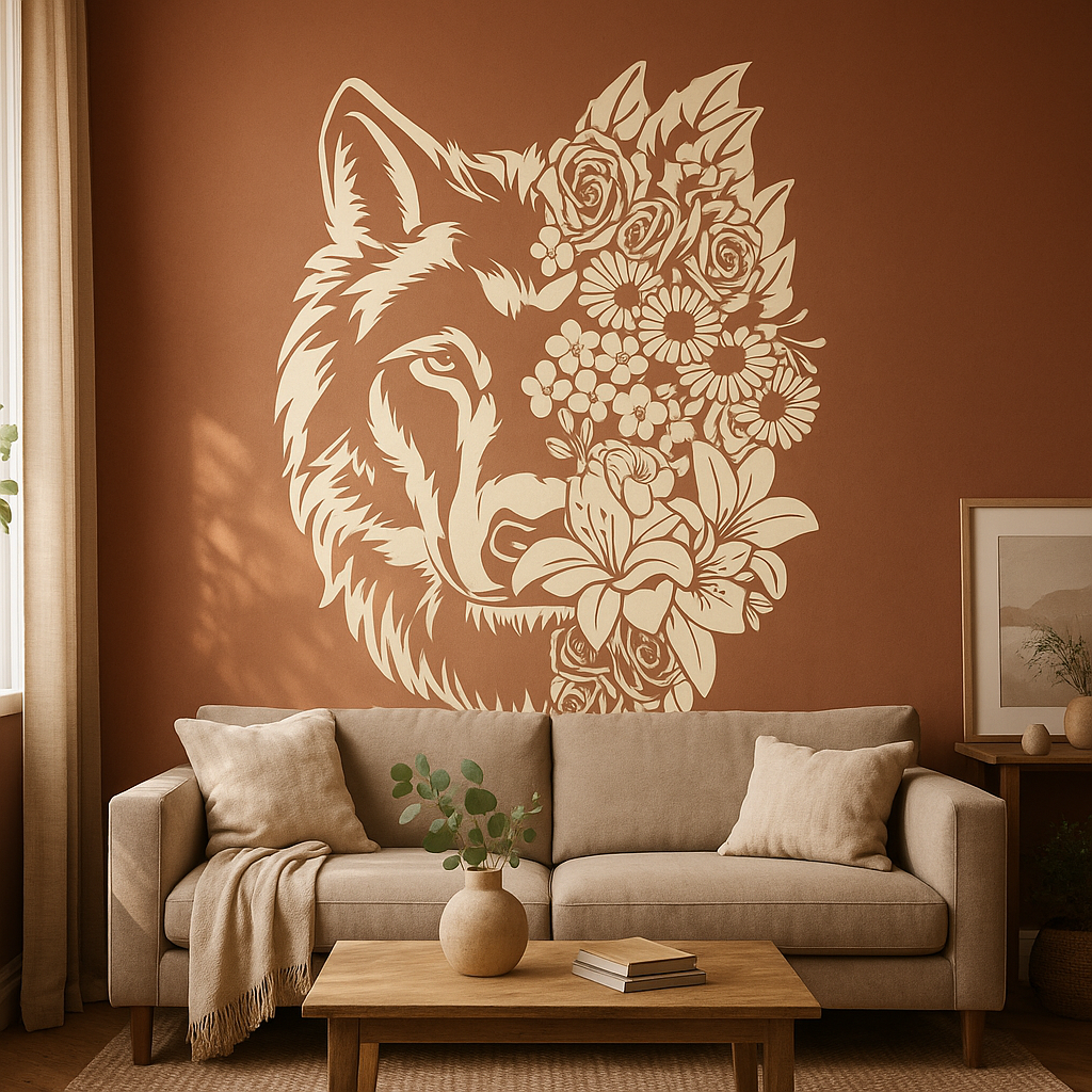 Floral Wolf - FA021