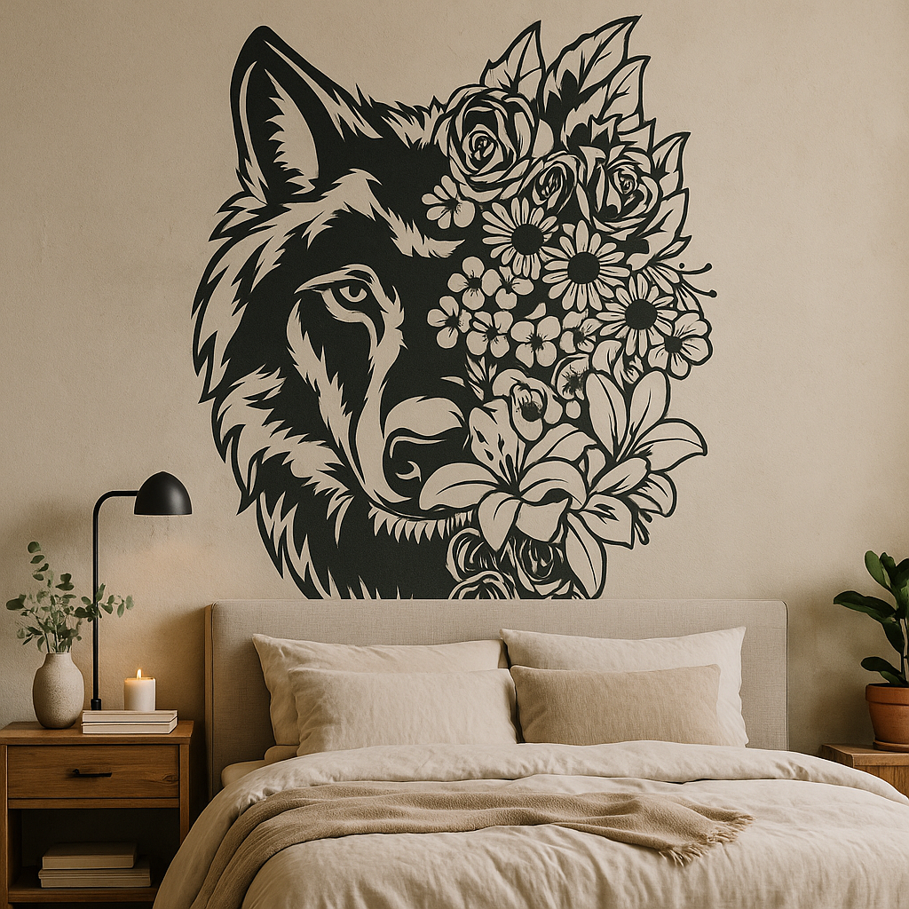 Floral Wolf - FA021
