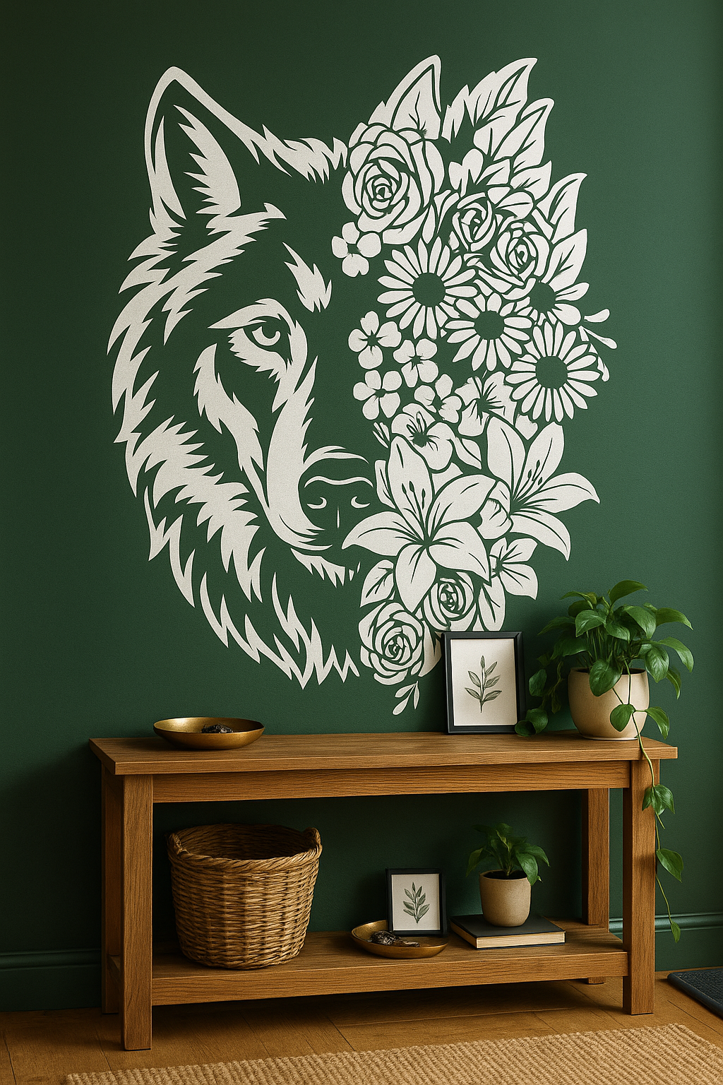 Floral Wolf - FA021