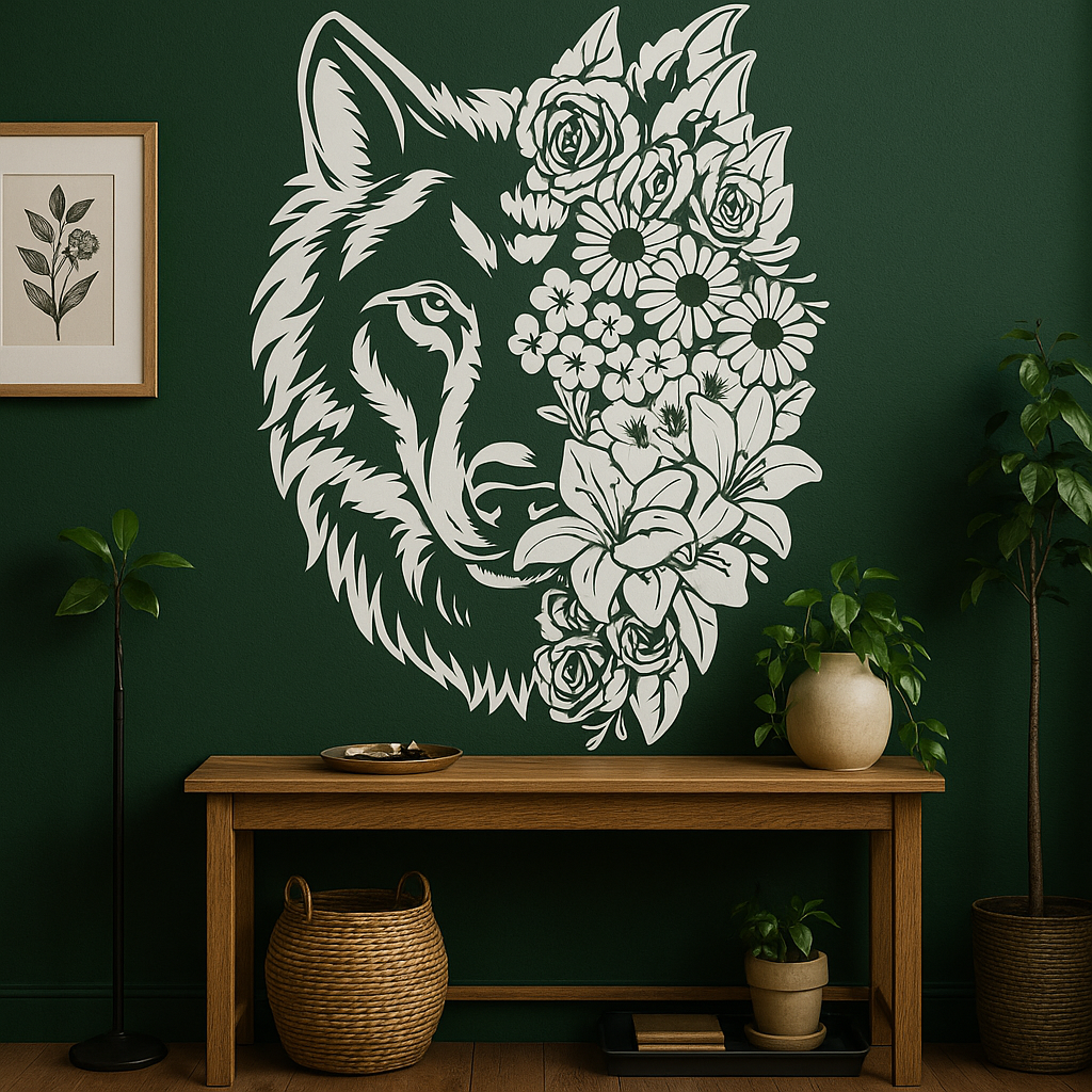 Floral Wolf - FA021