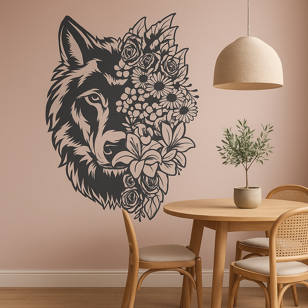 Floral Wolf - FA021