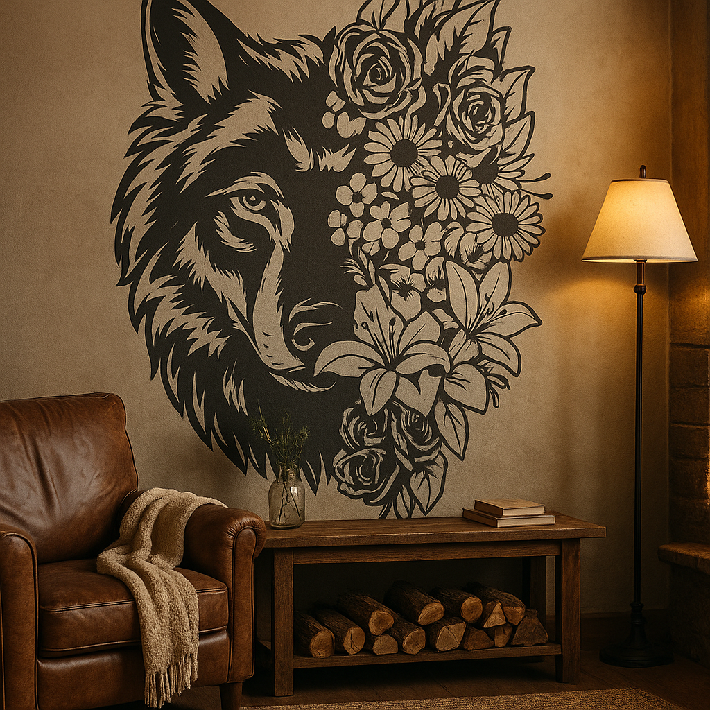 Floral Wolf - FA021