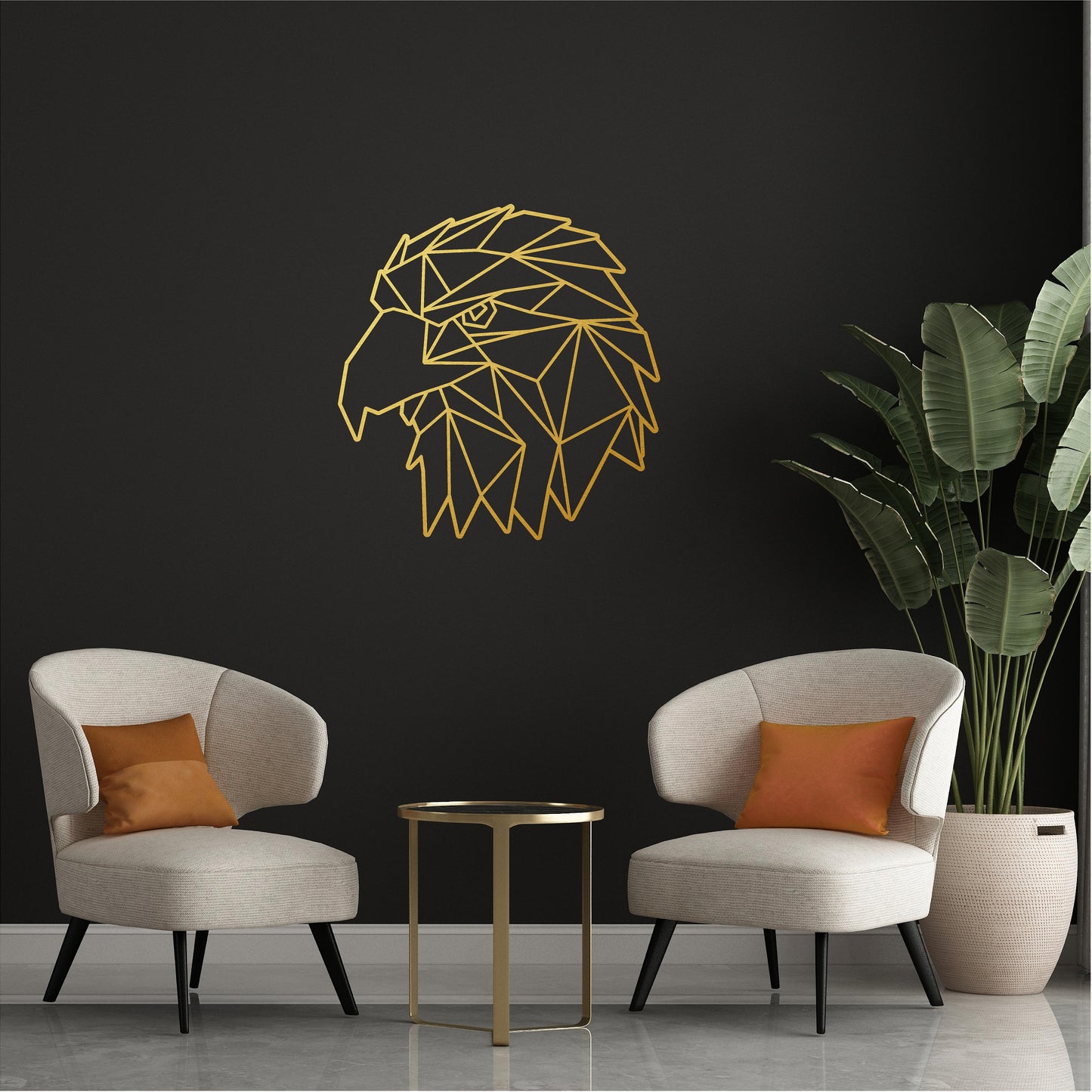 Geometric Bald Eagle - G002