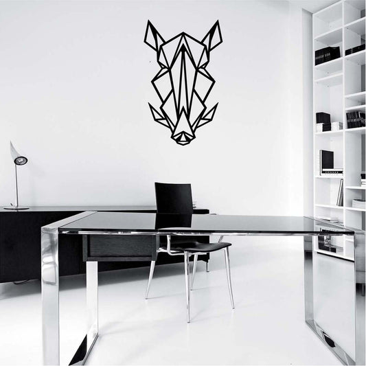 Geometric Boar Head - G004