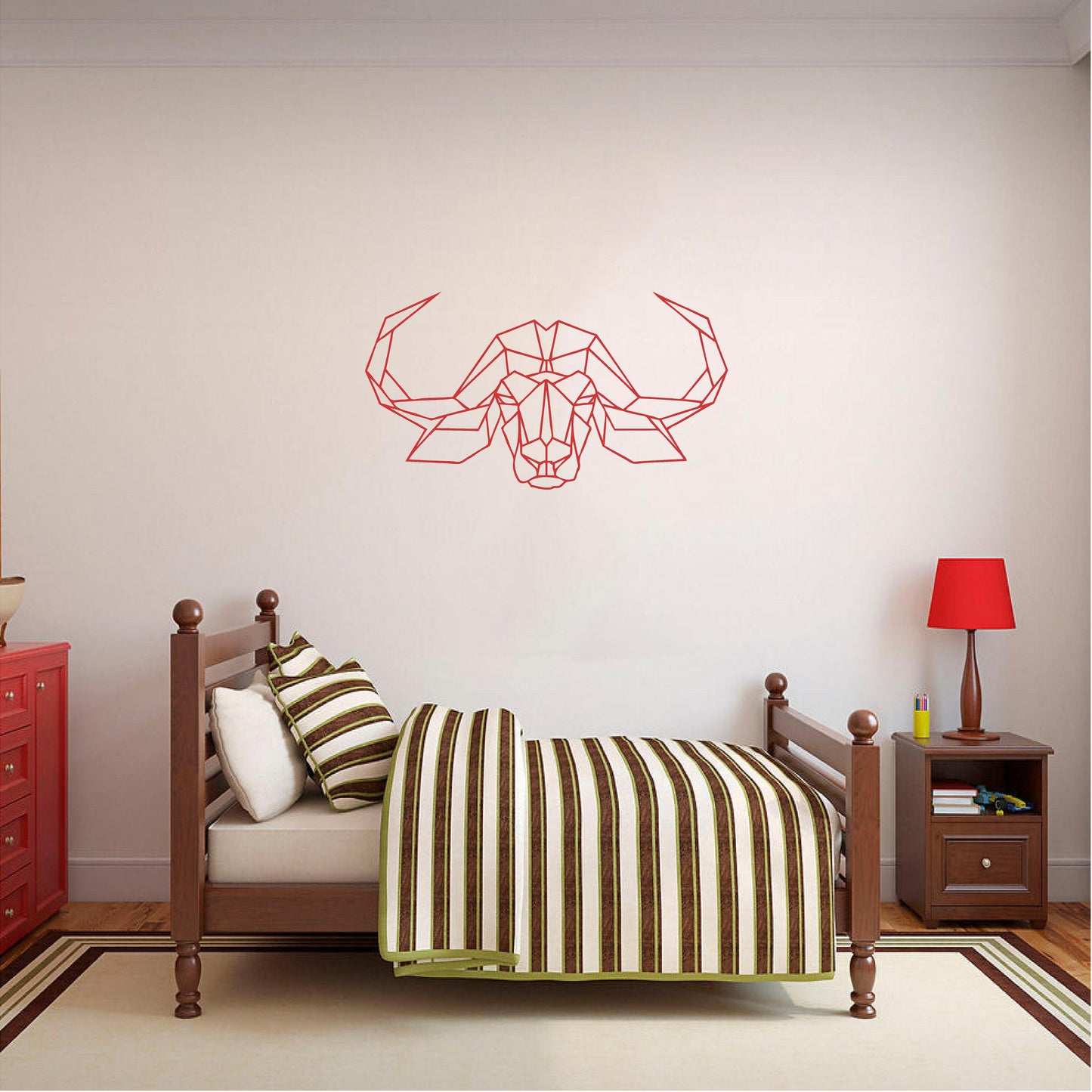Geometric Buffalo - G005