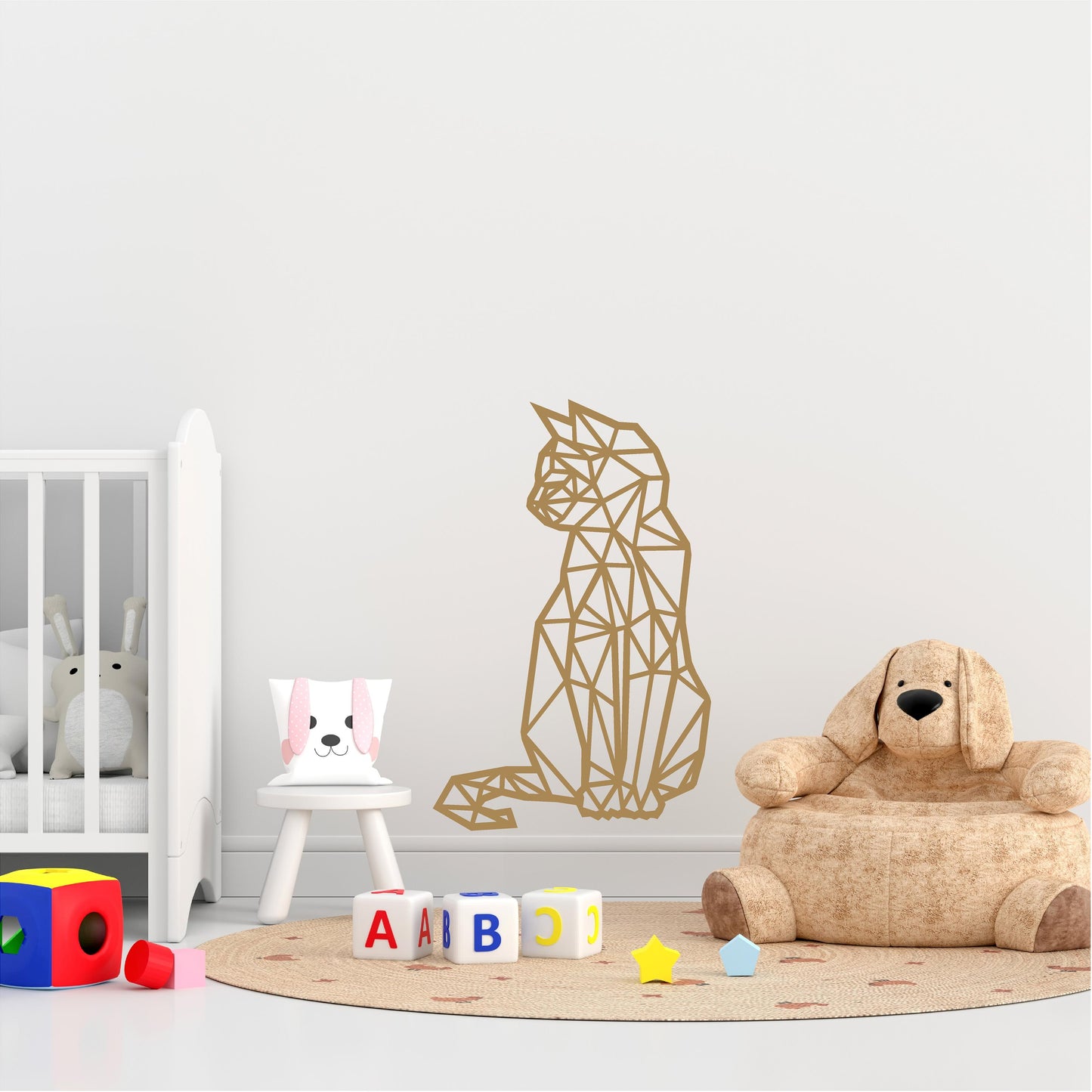 Geometric Cat - G011