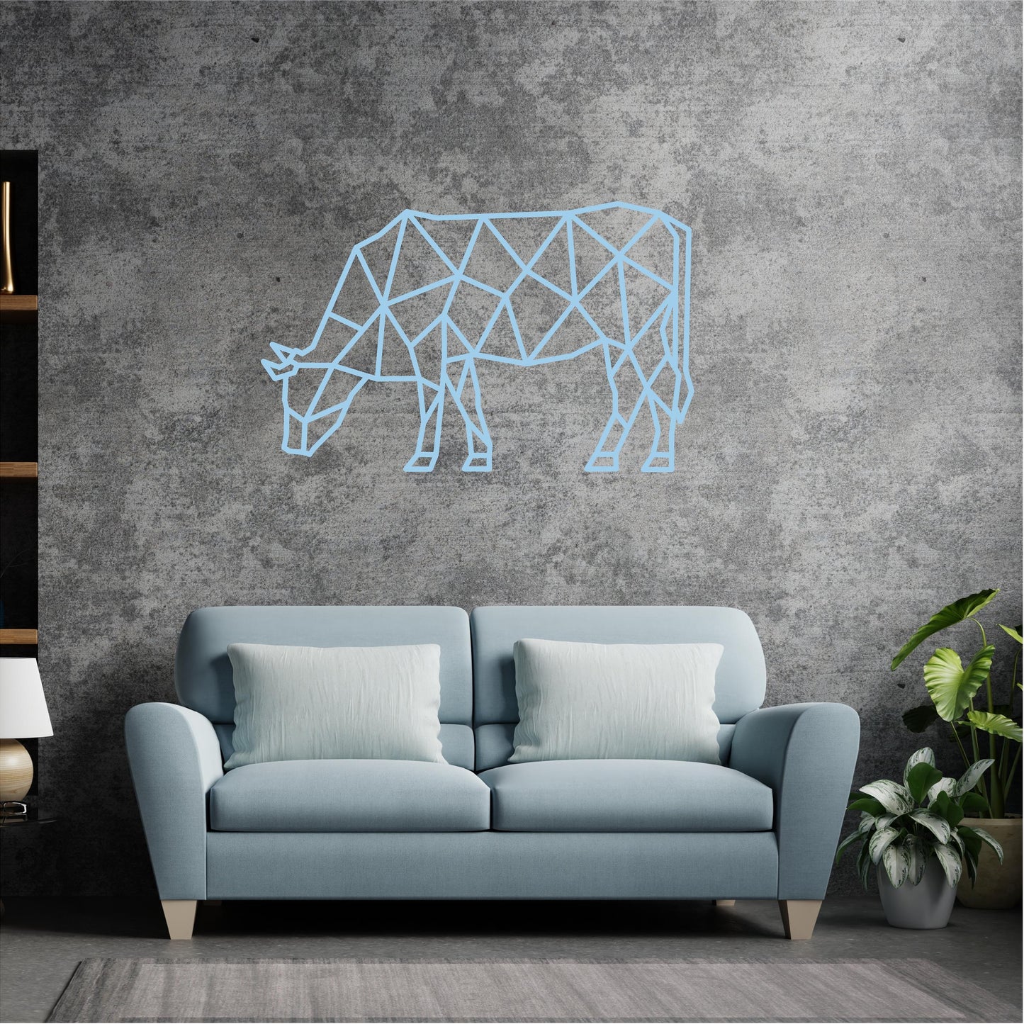 Geometric Cow - G013