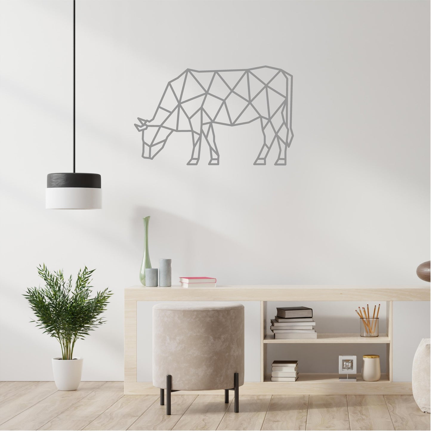 Geometric Cow - G013