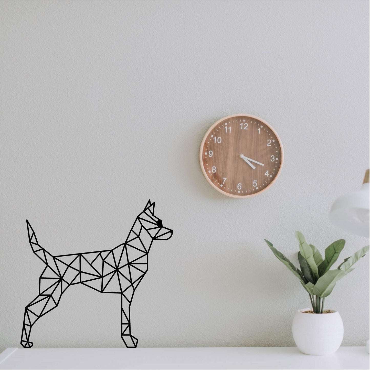 Geometric Dog - G014