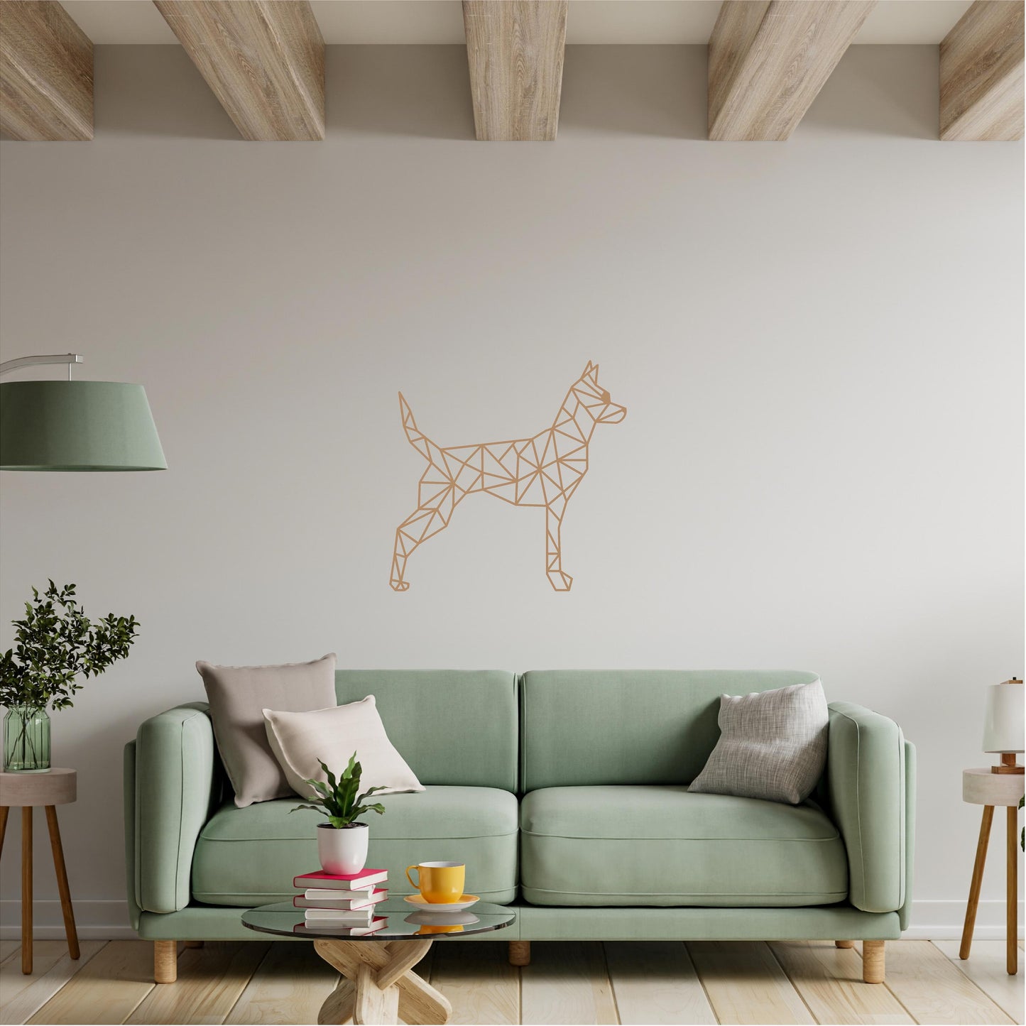 Geometric Dog - G014