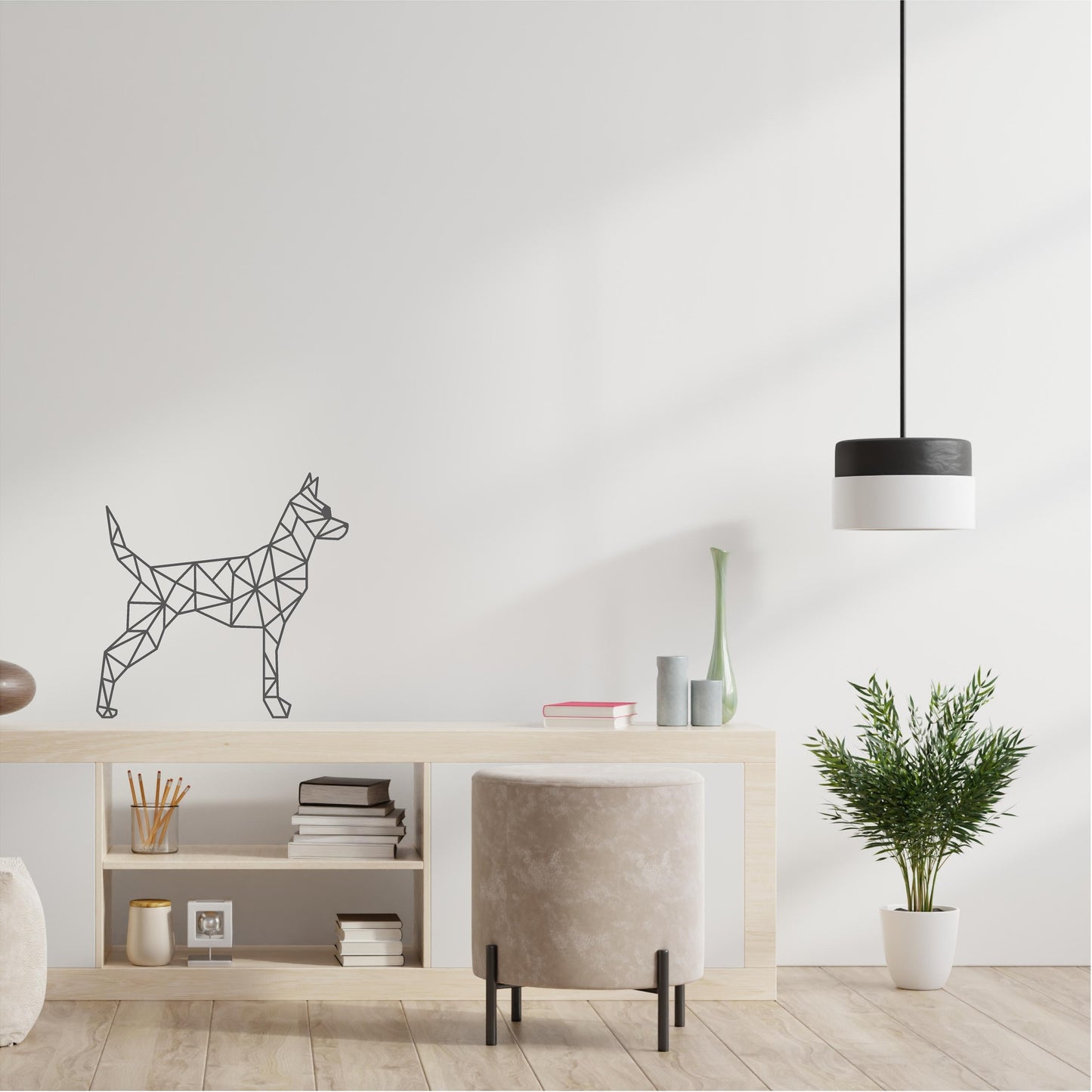 Geometric Dog - G014