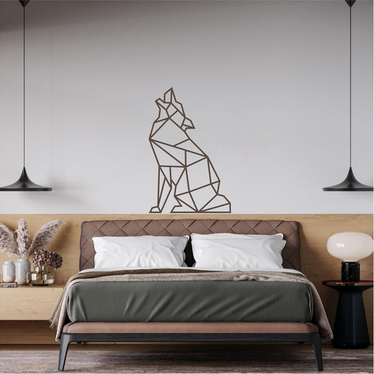 Geometric Howling Husky - G023