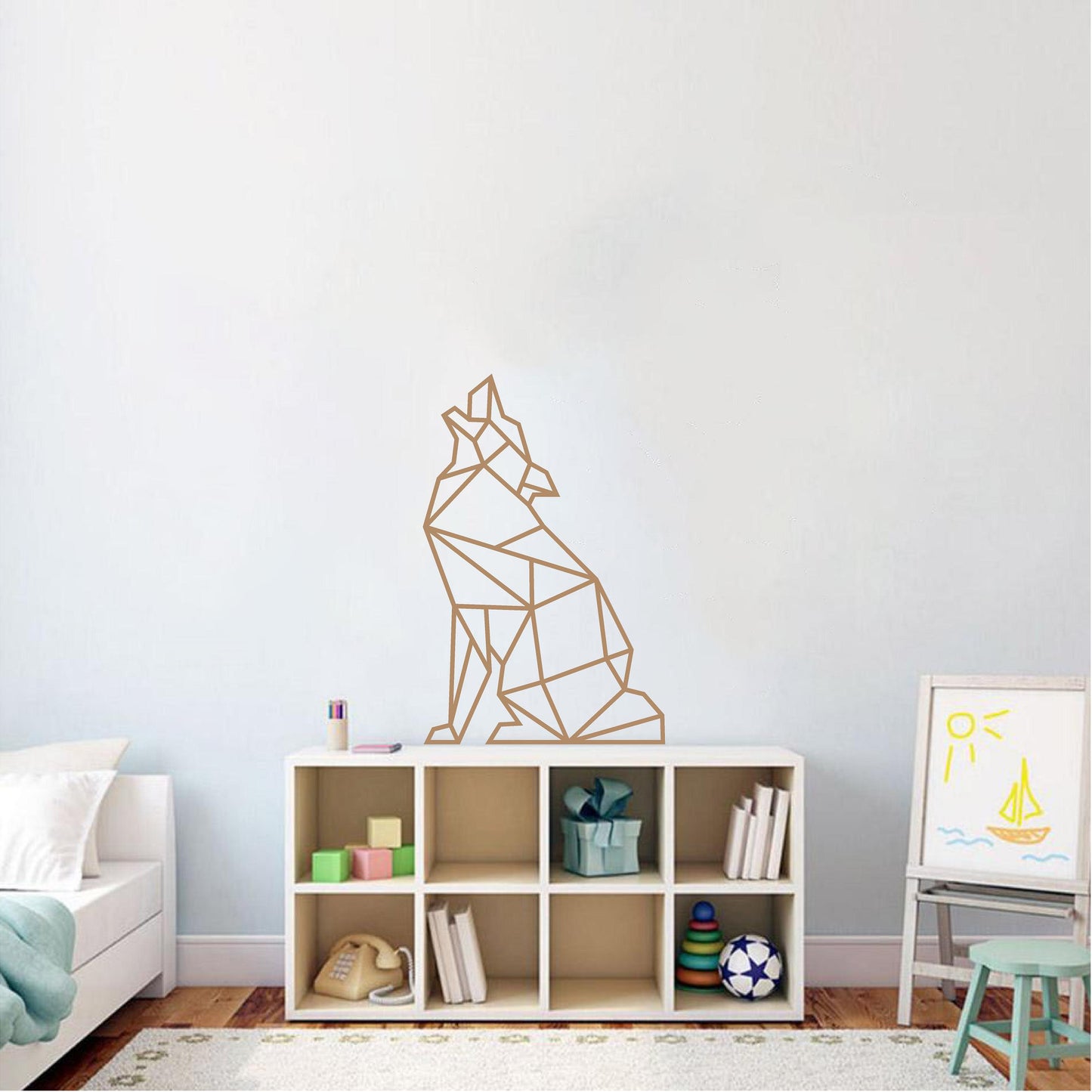 Geometric Howling Husky - G023