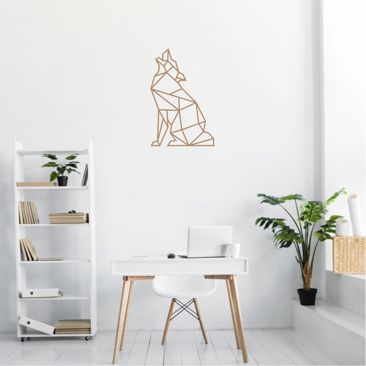 Geometric Howling Husky - G023