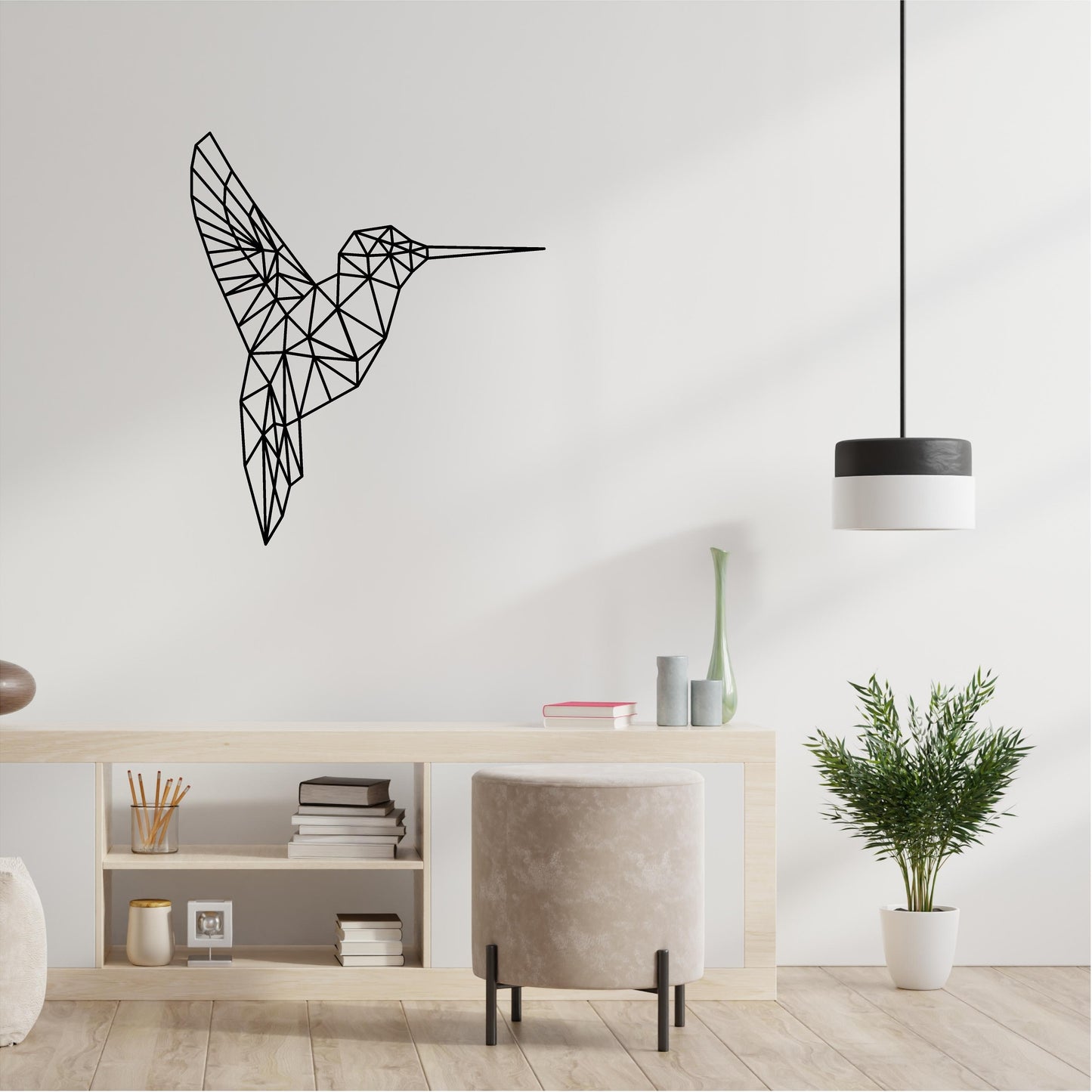 Geometric Humming Bird - G024