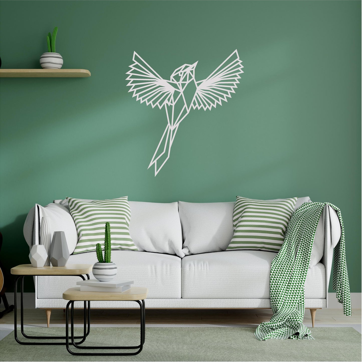 Geometric Humming Bird - G025