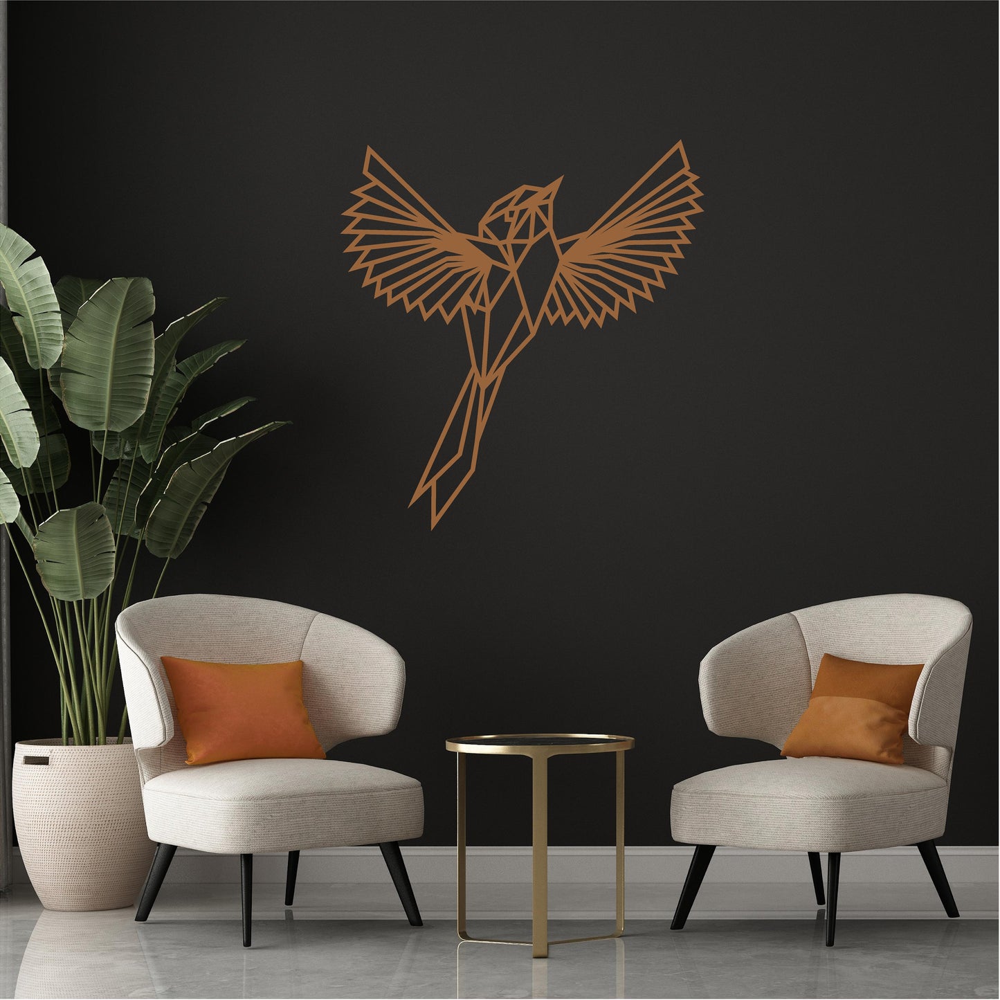 Geometric Humming Bird - G025