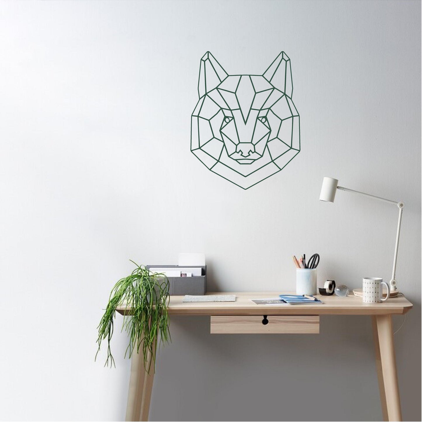 Geometric Husky - G026