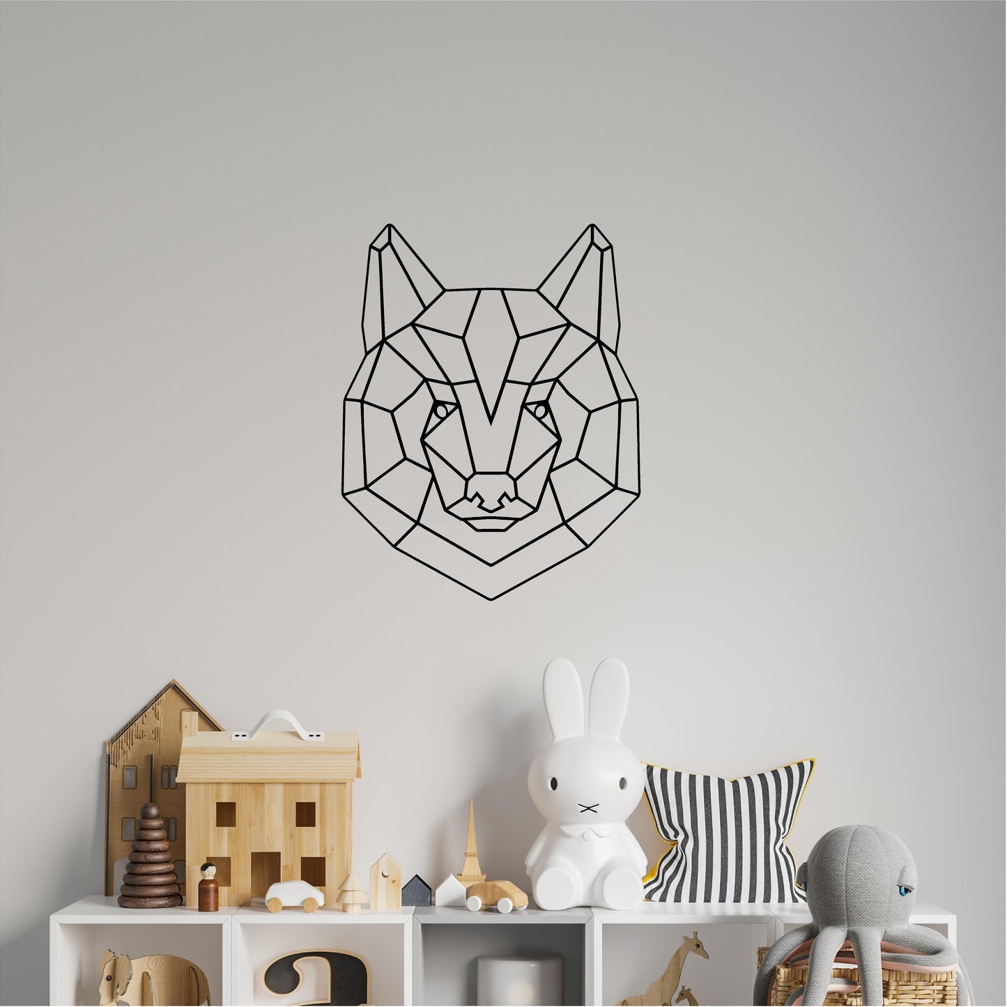 Geometric Husky - G026