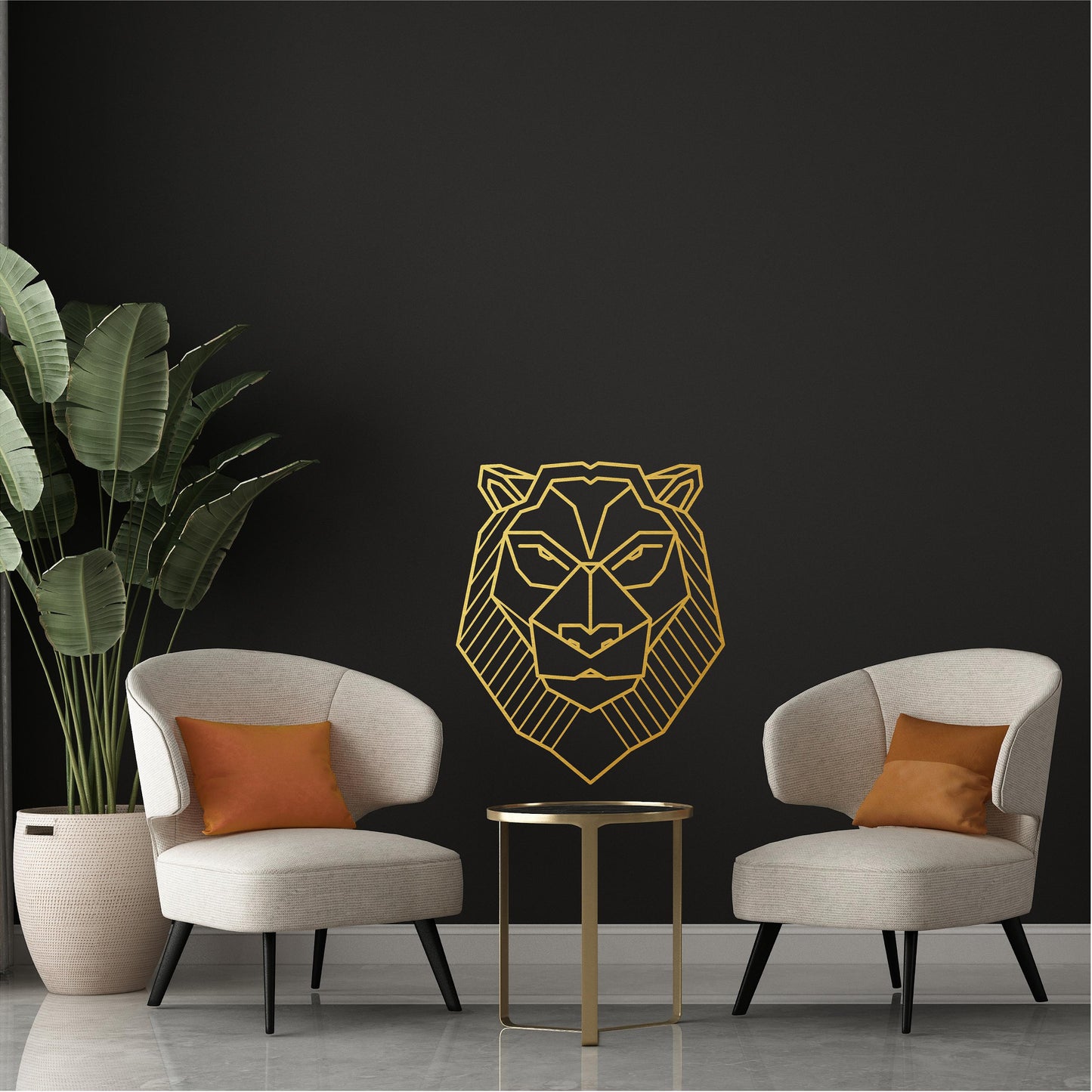 Geometric Lion - G029