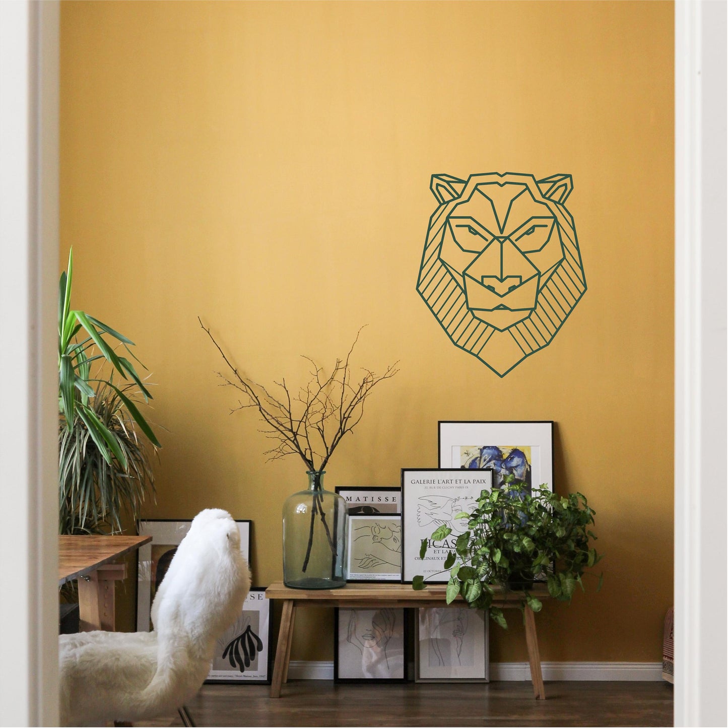 Geometric Lion - G029