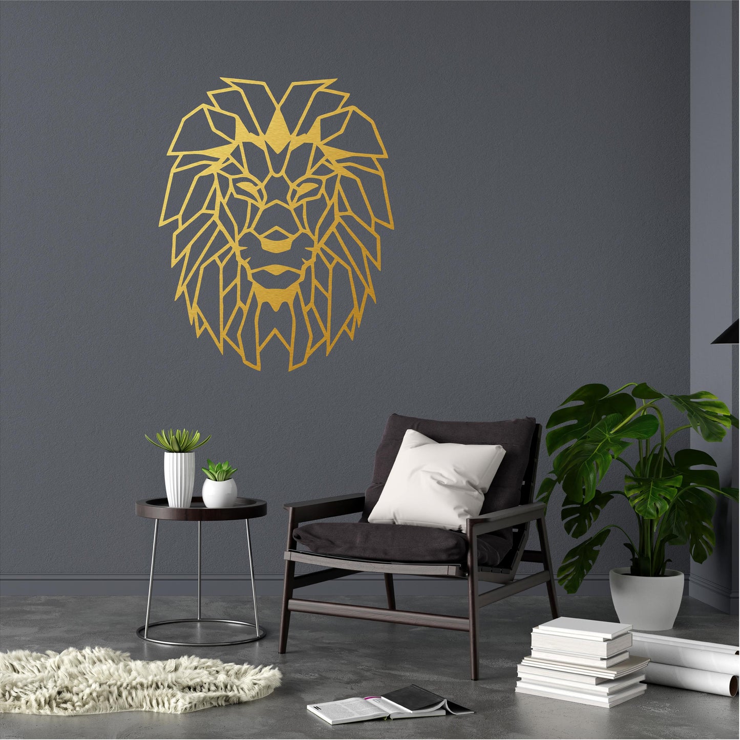 Geometric Lion - G062