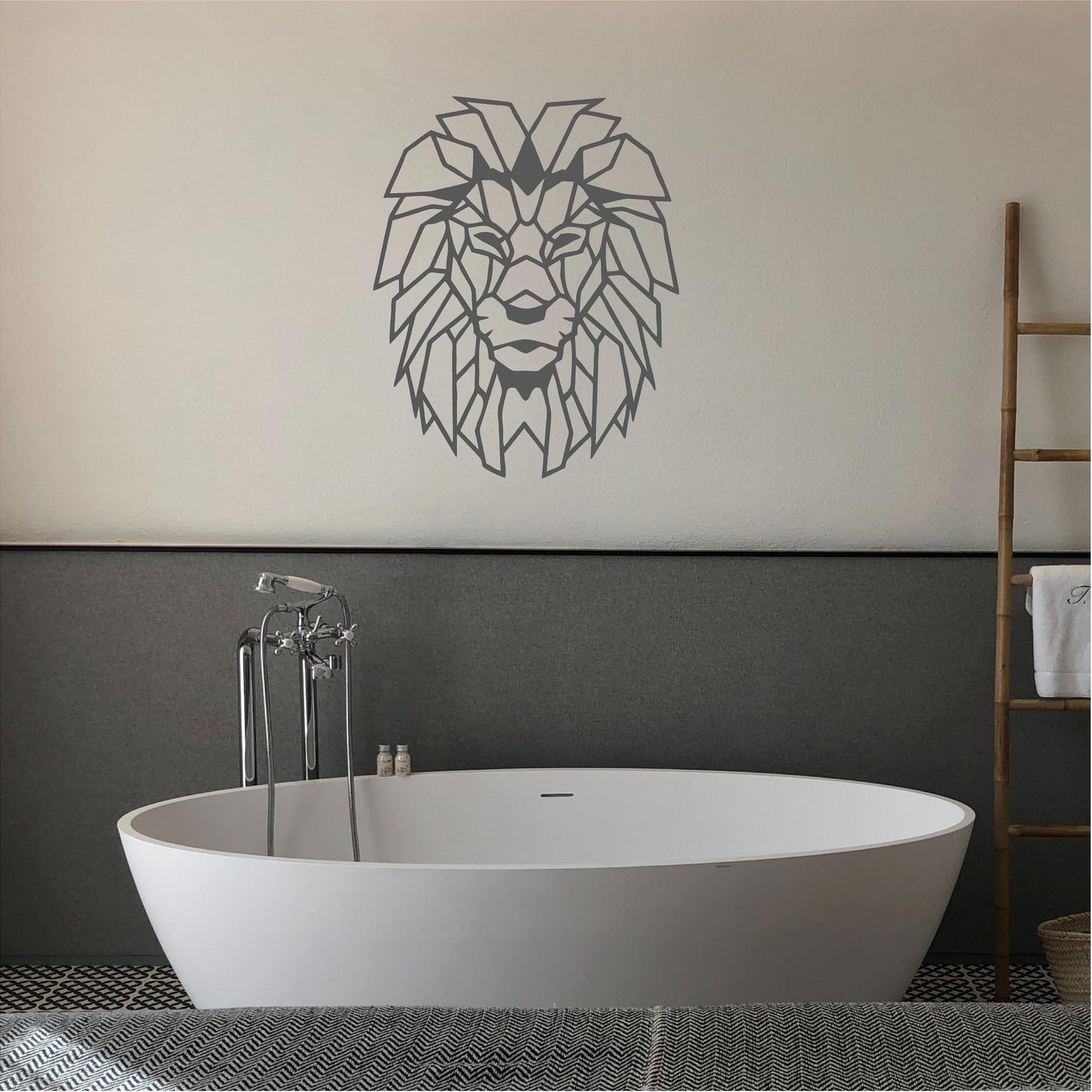 Geometric Lion - G062