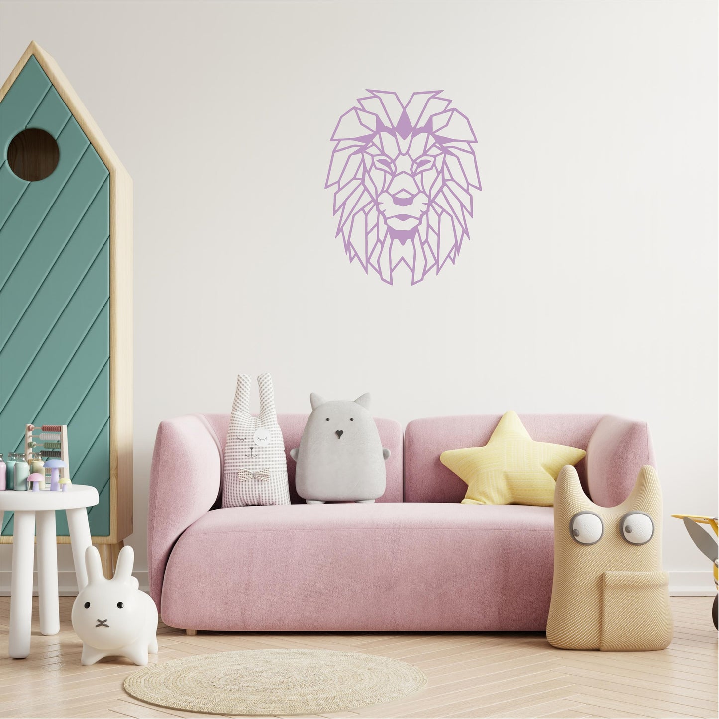 Geometric Lion - G062