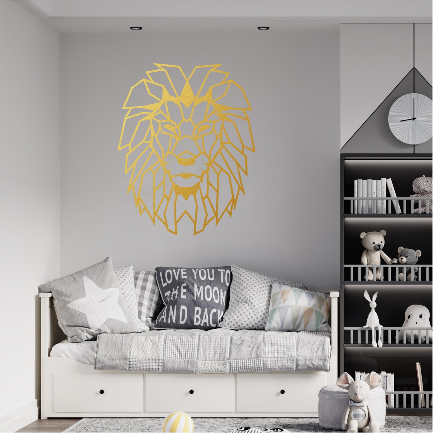 Geometric Lion - G062