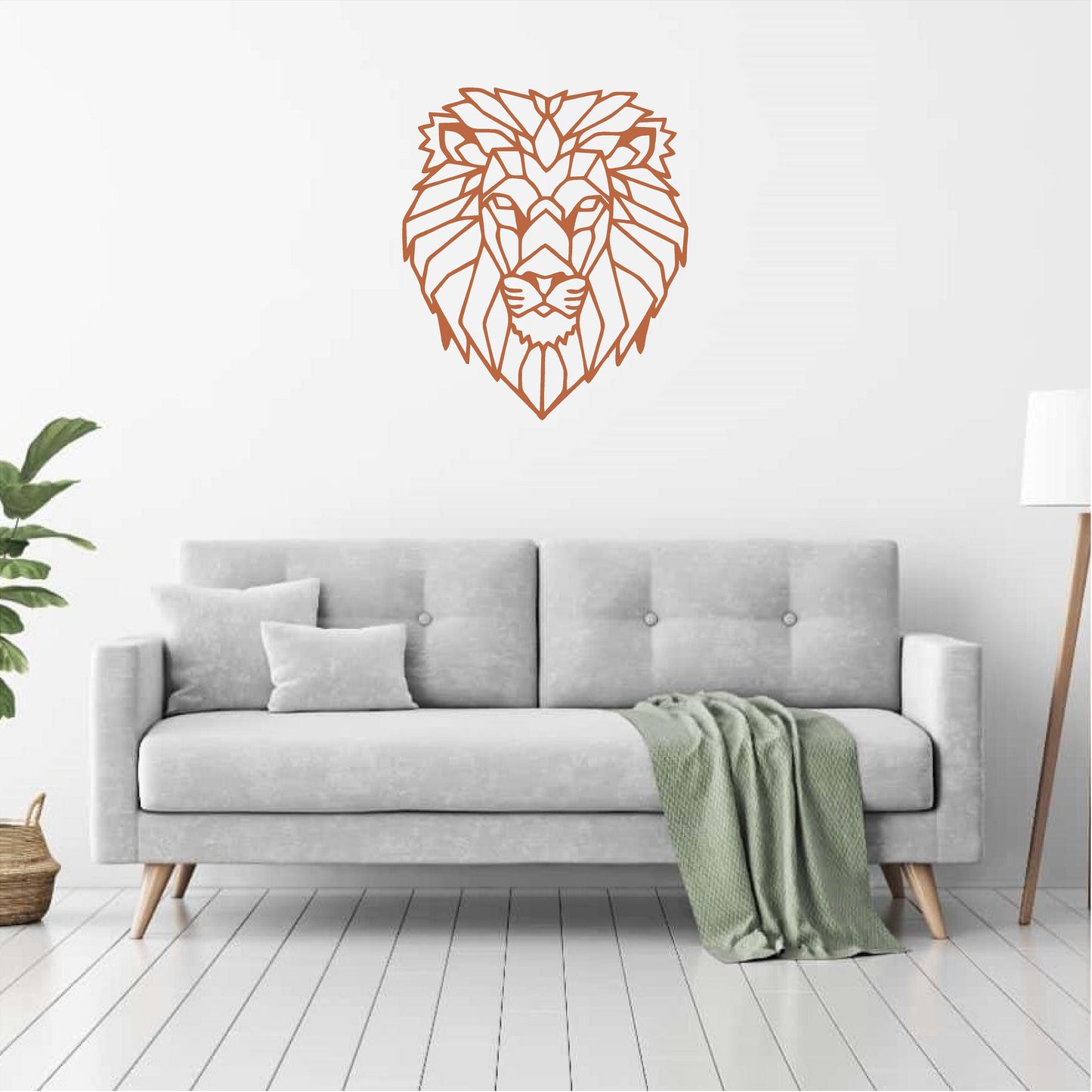 Geometric Lion - G063