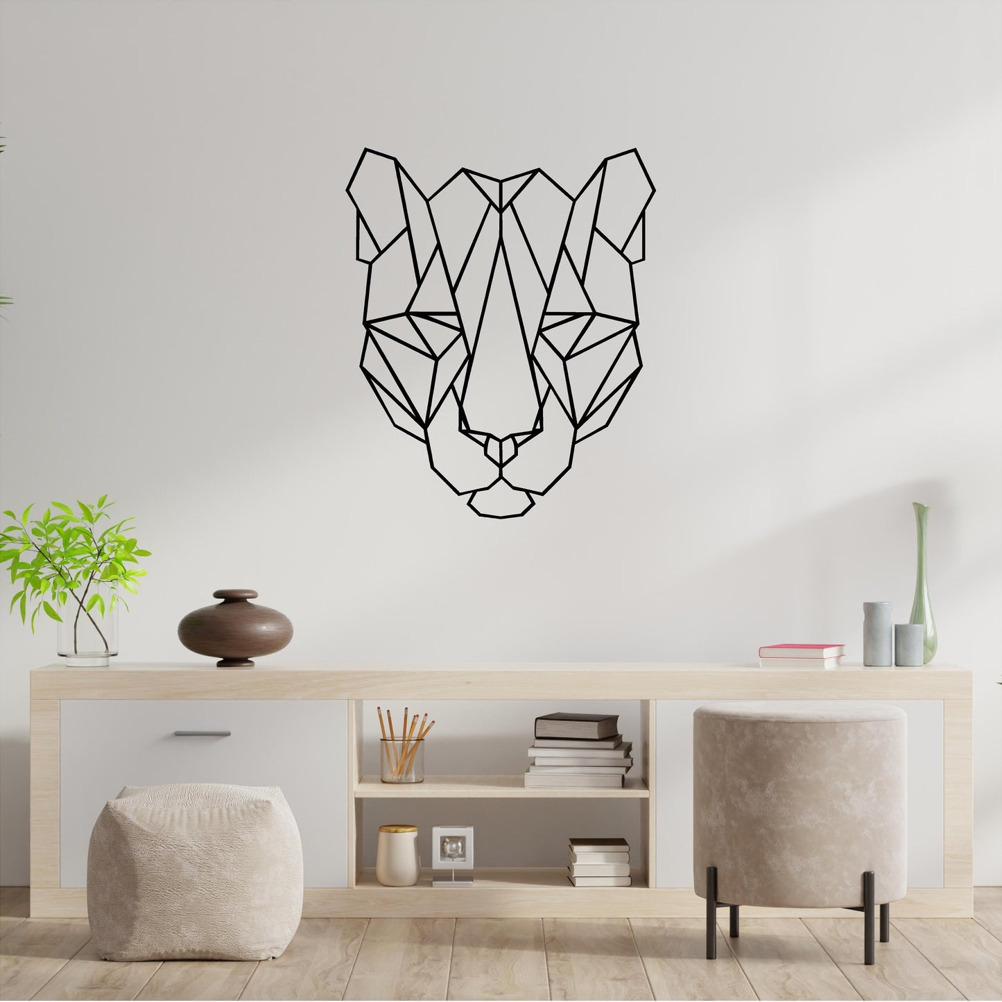 Geometric Lioness - G030