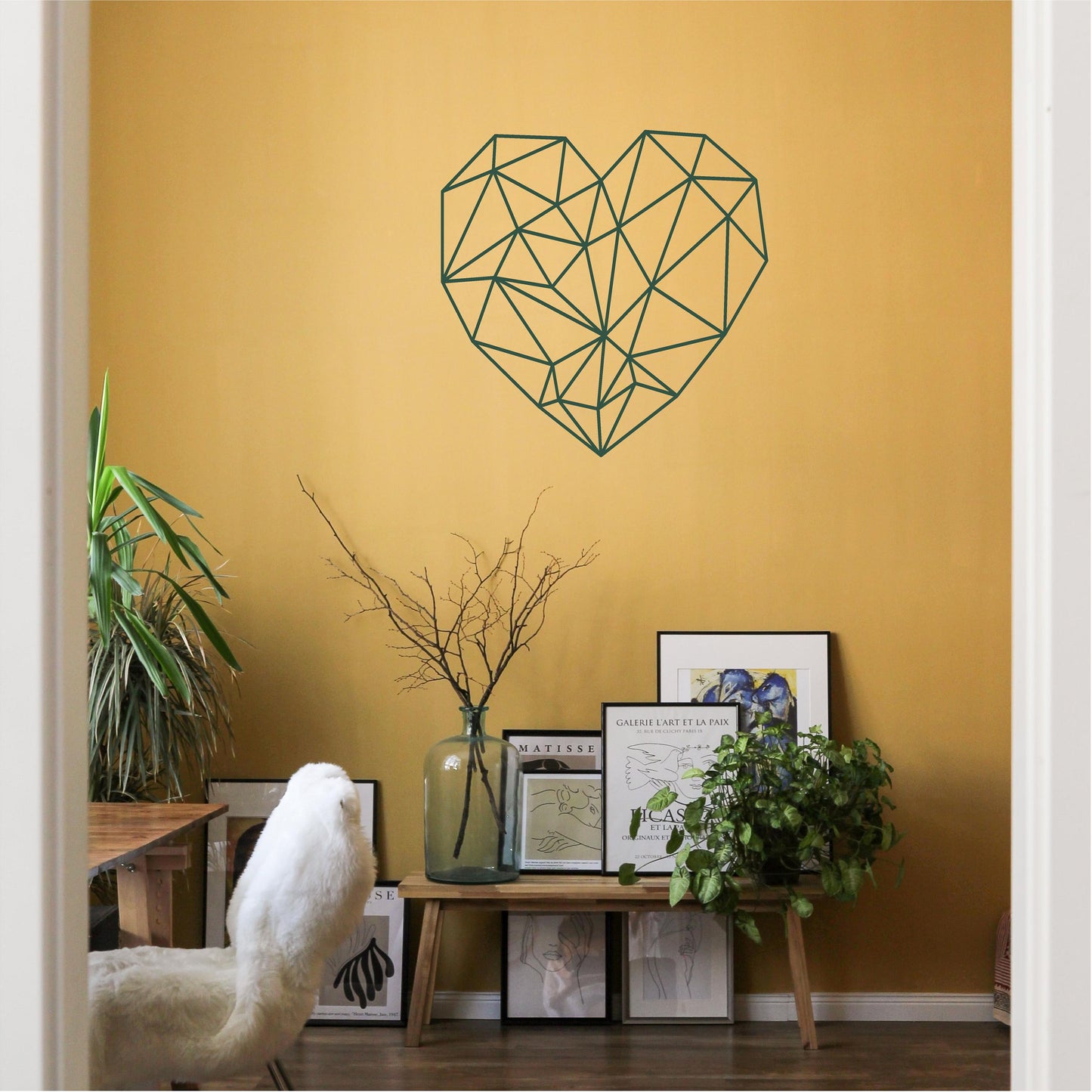 Geometric Love Heart - G034