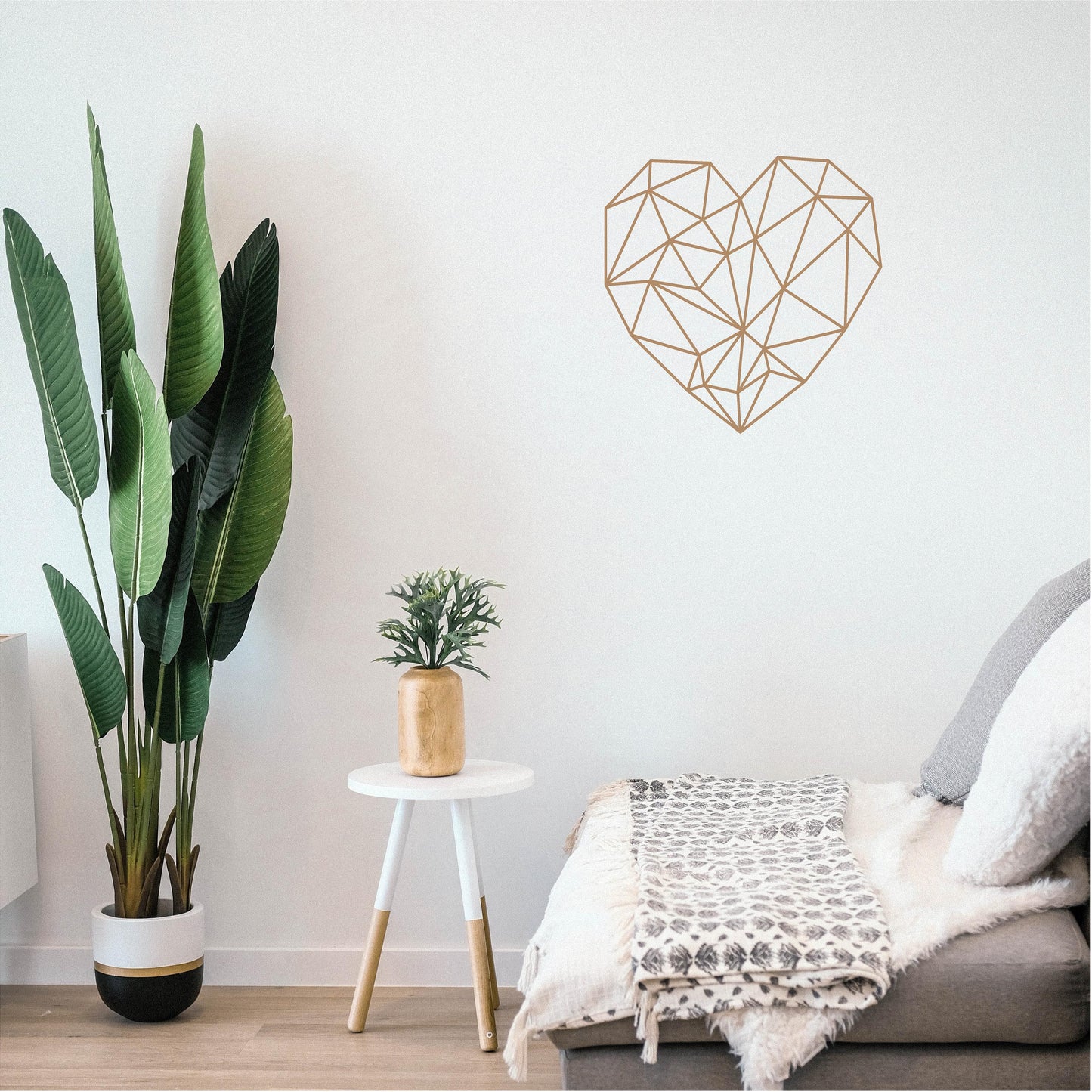 Geometric Love Heart - G034