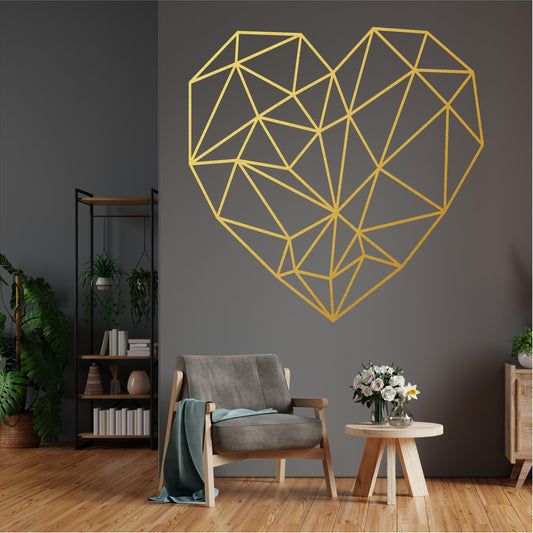 Geometric Love Heart - G034