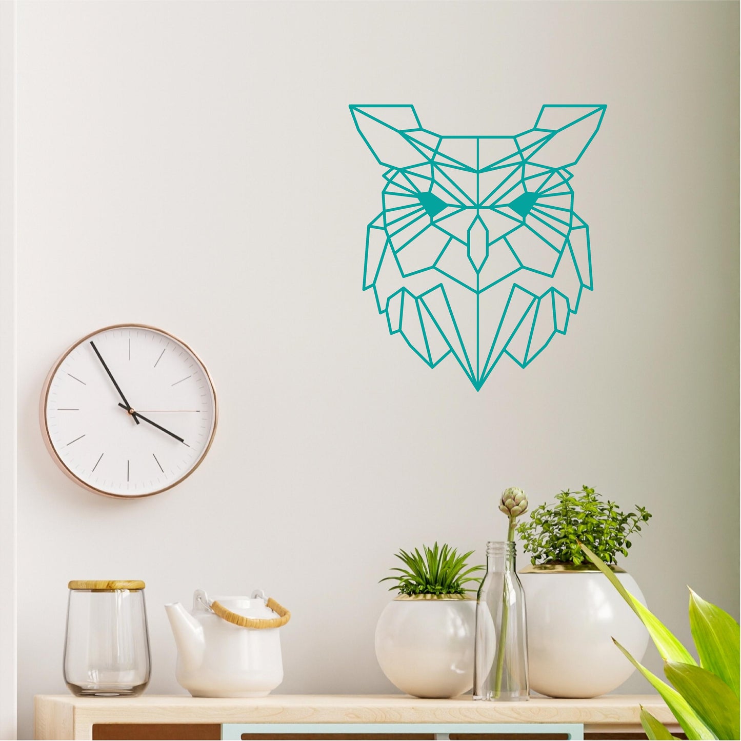 Geometric Owl - G038
