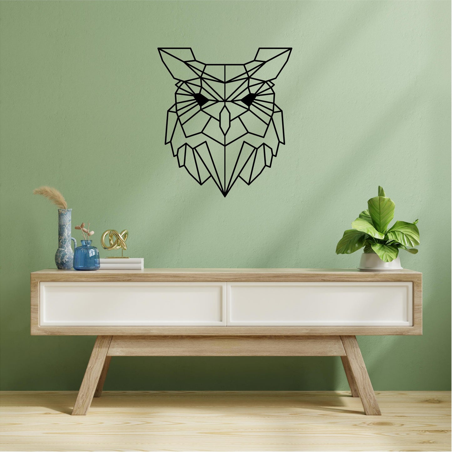 Geometric Owl - G038