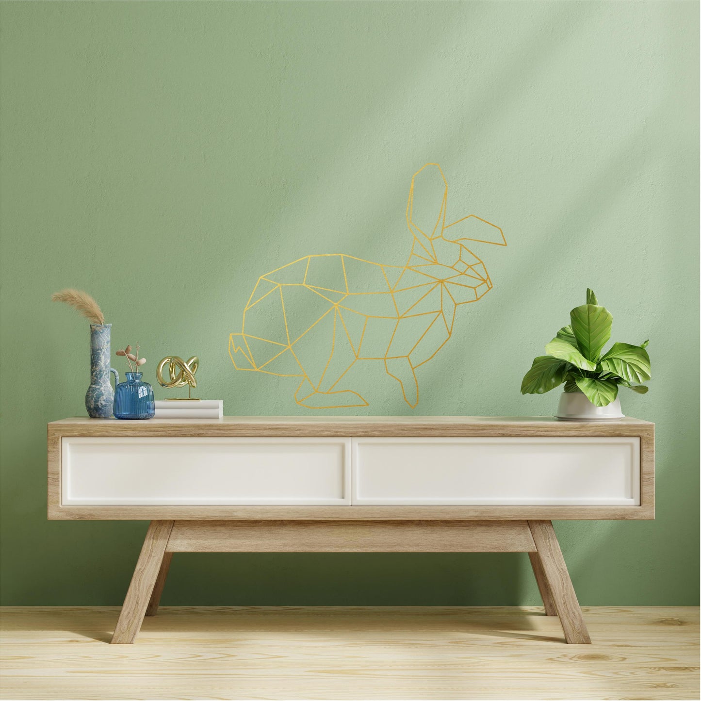 Geometric Pet Rabbit - G042